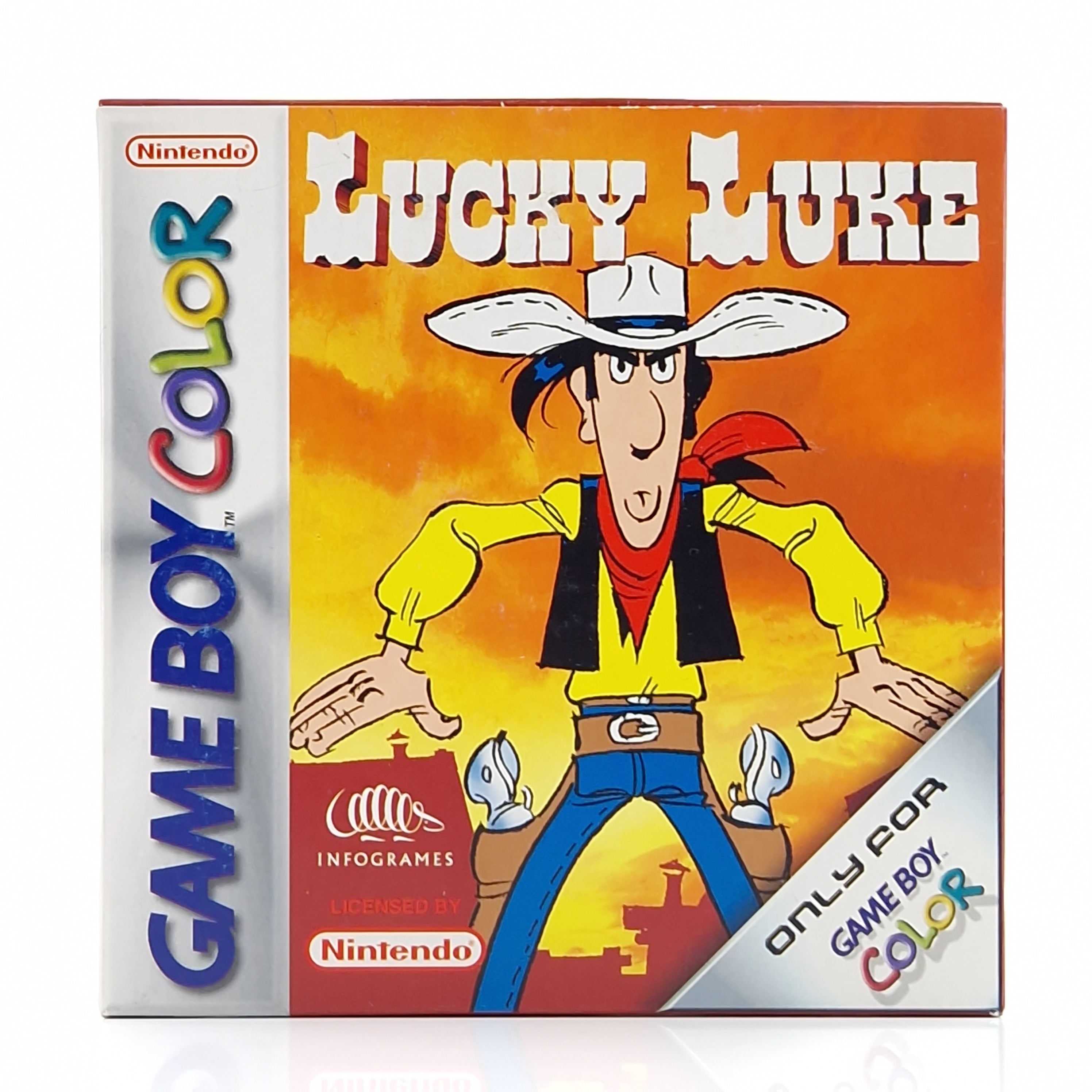 Game Boy Color Spiel – Lucky Luke Modul OVP PAL