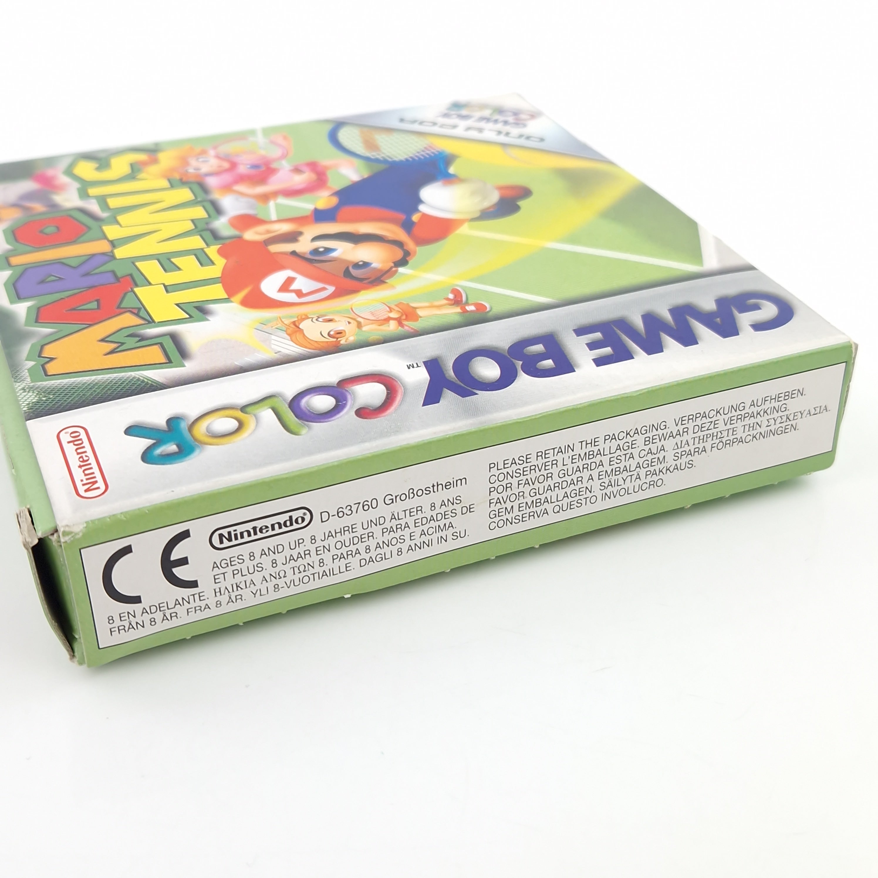 Game Boy Color Spiel – Mario Tennis (OVP PAL Anleitung)