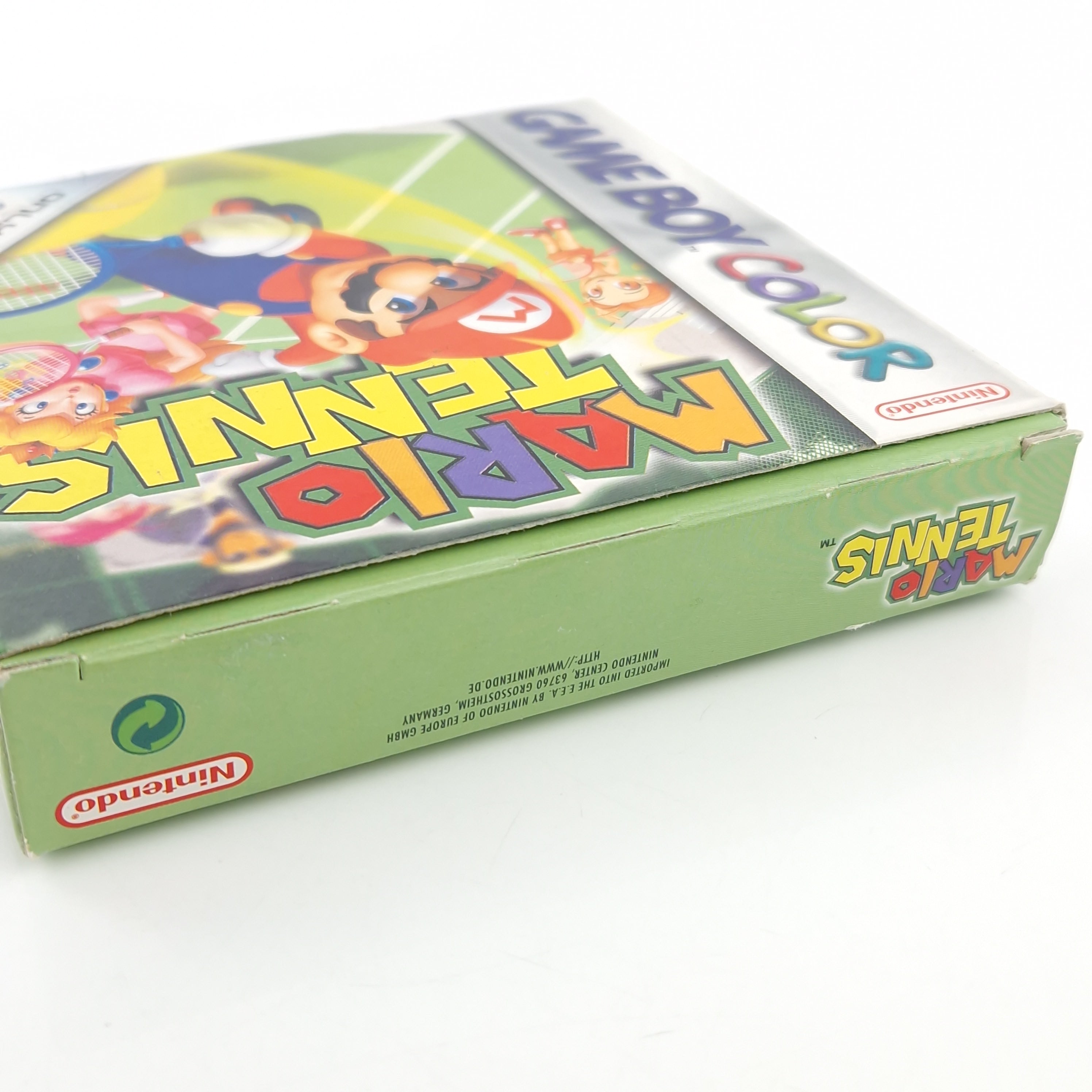 Game Boy Color Spiel – Mario Tennis (OVP PAL Anleitung)