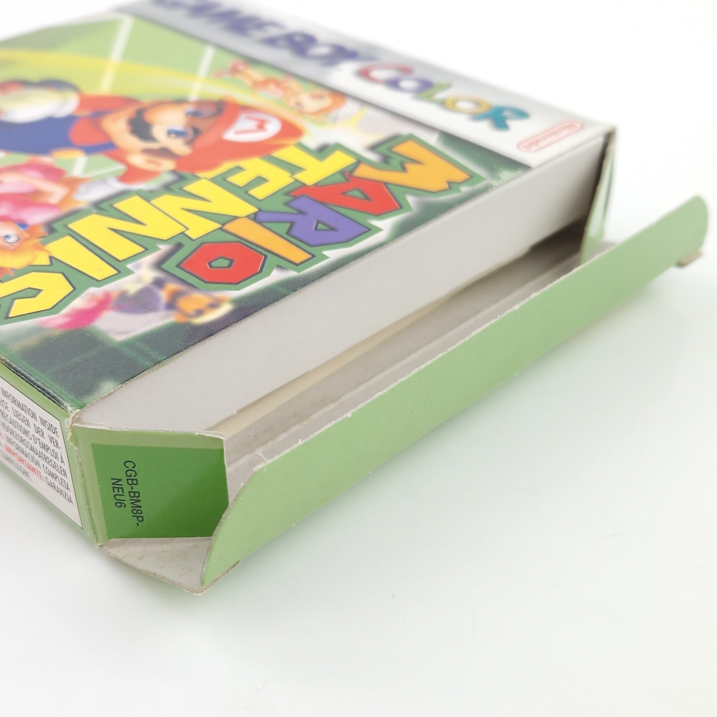 Game Boy Color Spiel – Mario Tennis (OVP PAL Anleitung)