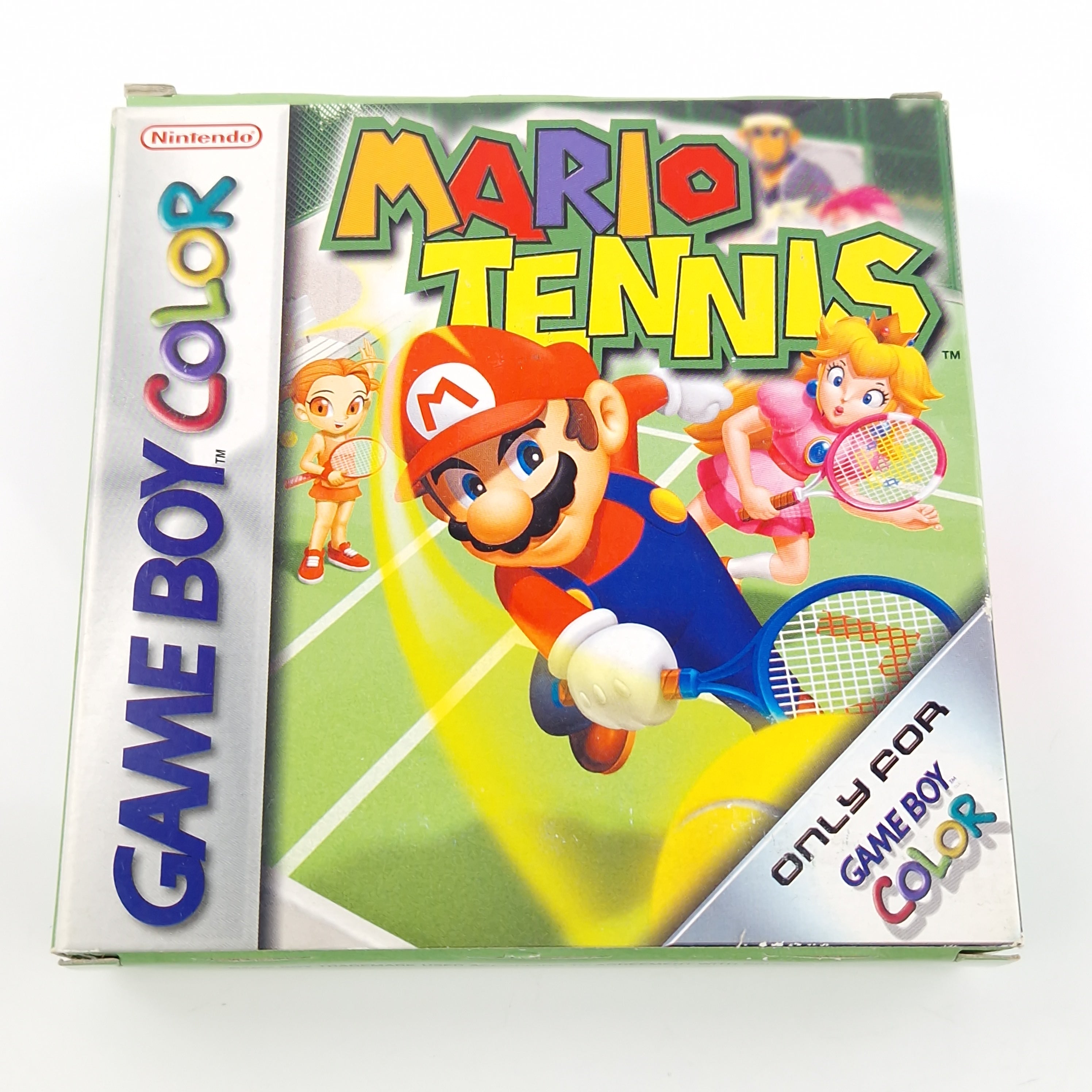 Game Boy Color Spiel – Mario Tennis (OVP PAL Anleitung)