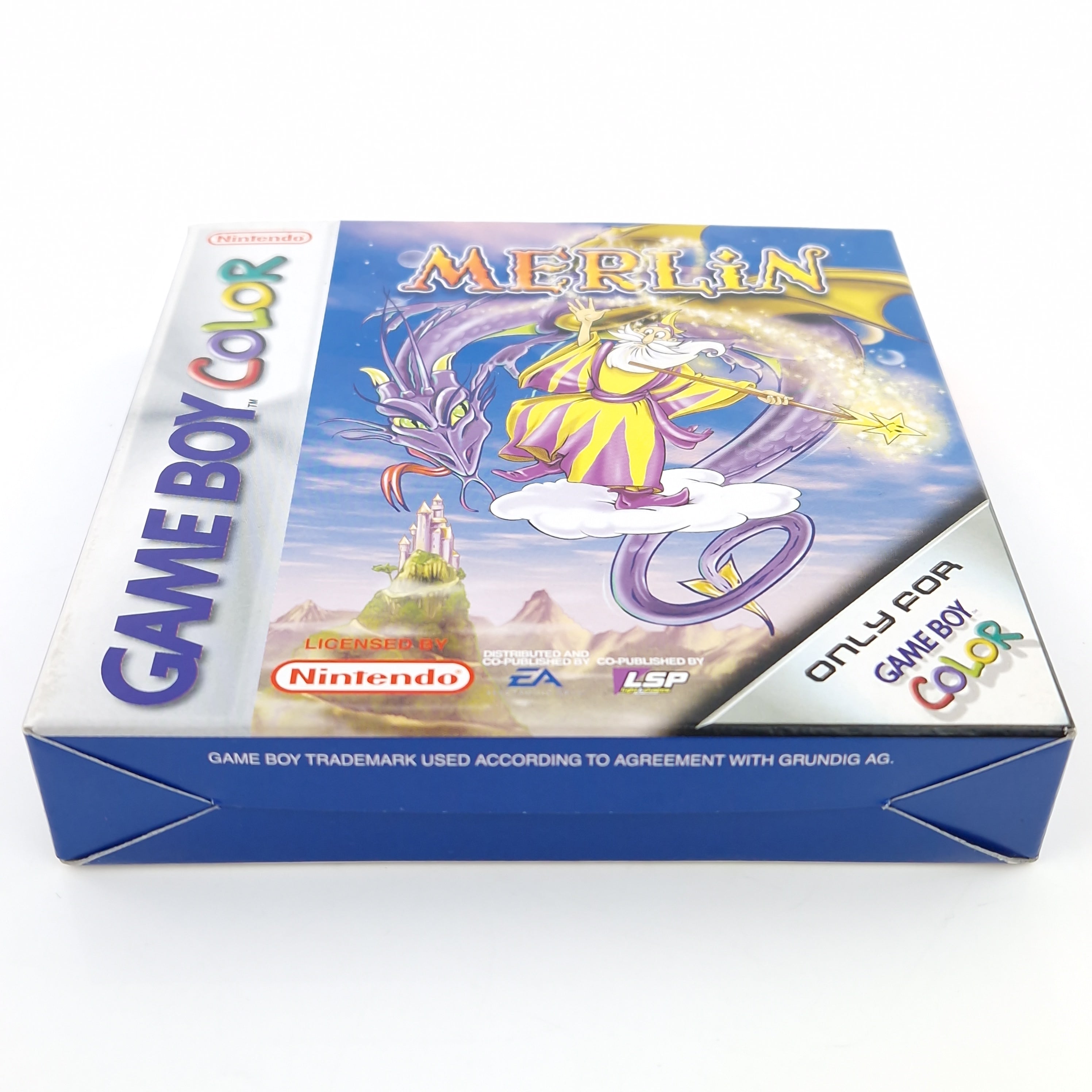Nintendo Game Boy Color Spiel – Merlin GBA Modul OVP PAL
