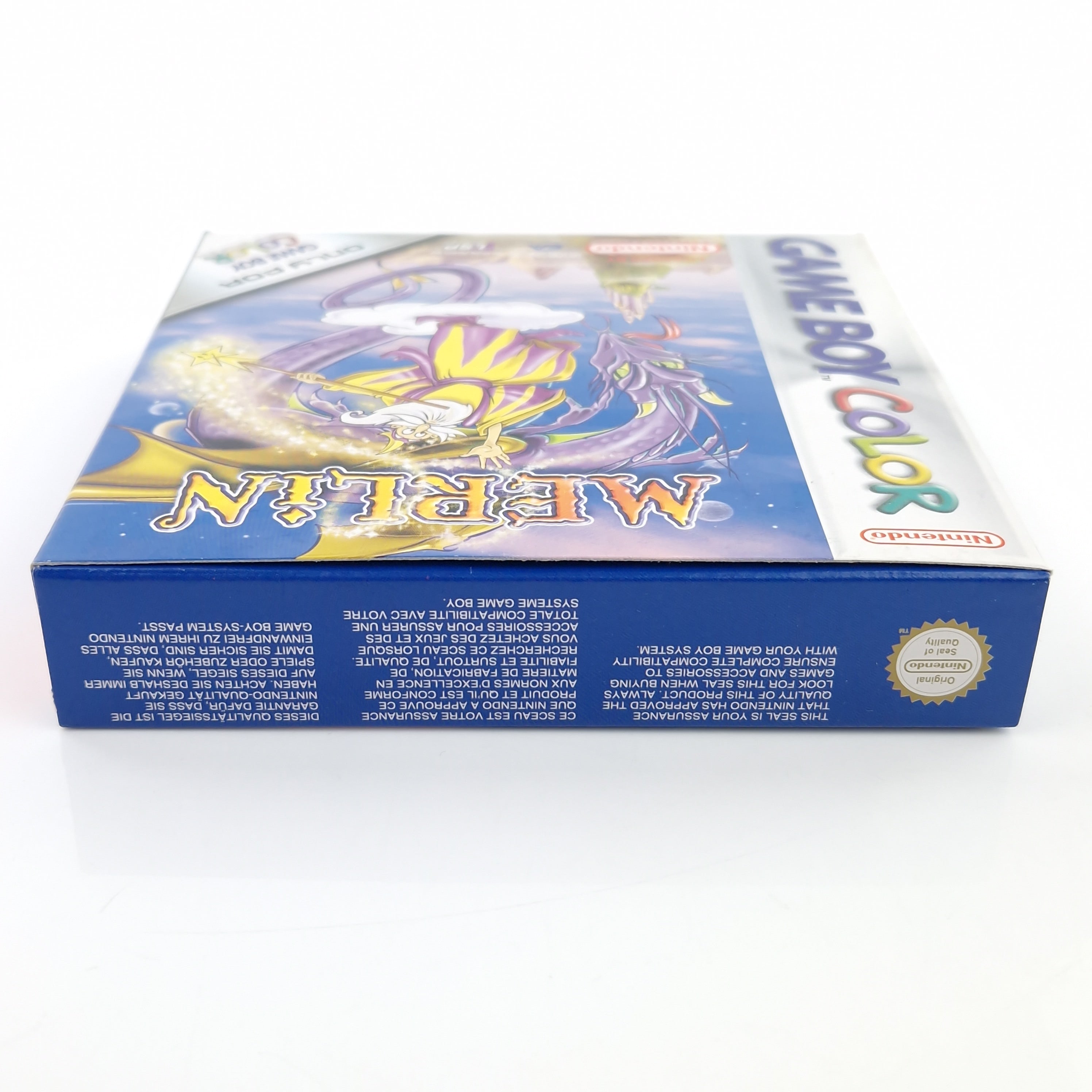 Nintendo Game Boy Color Spiel – Merlin GBA Modul OVP PAL