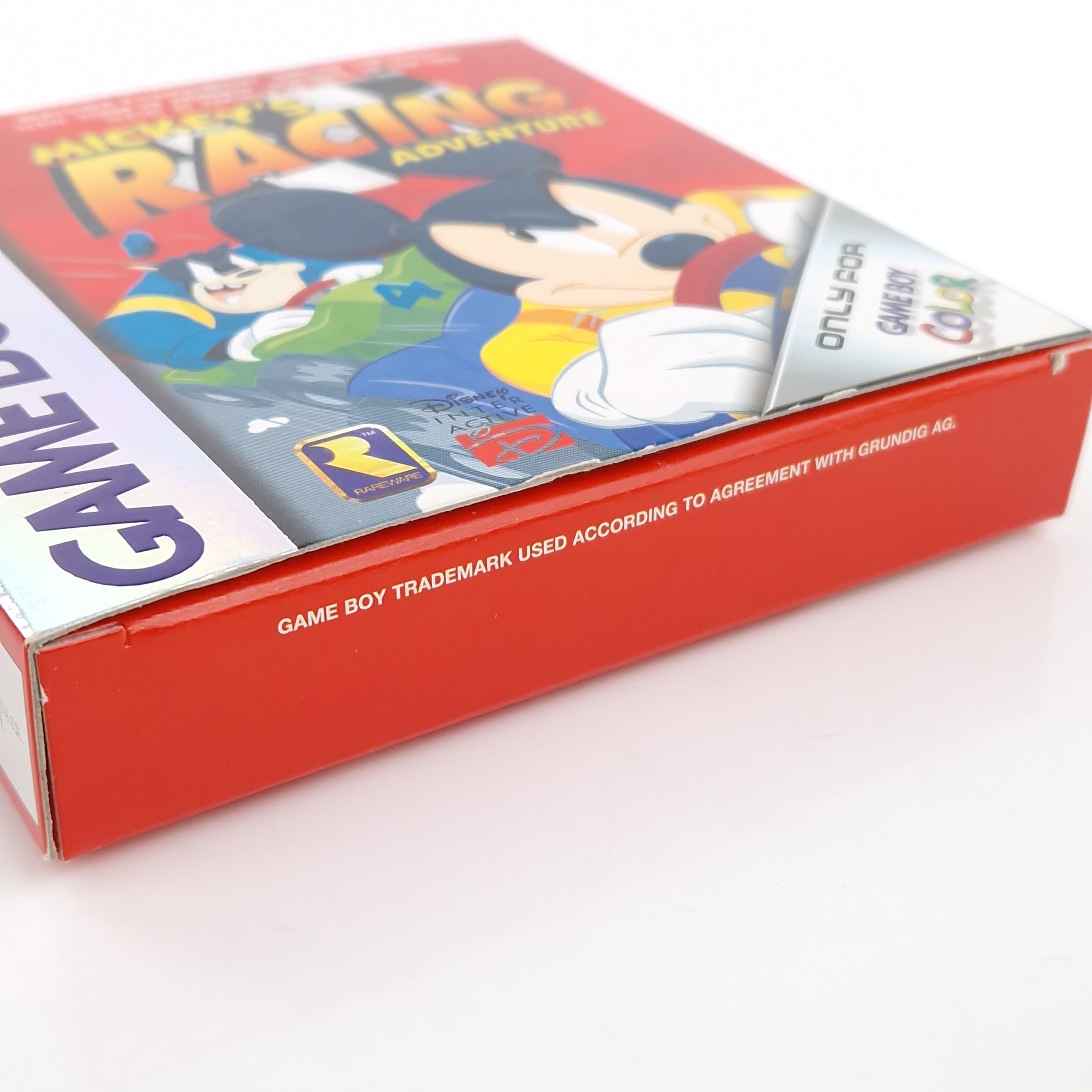 Game Boy Color Spiel – Mickeys Racing Adventure OVP