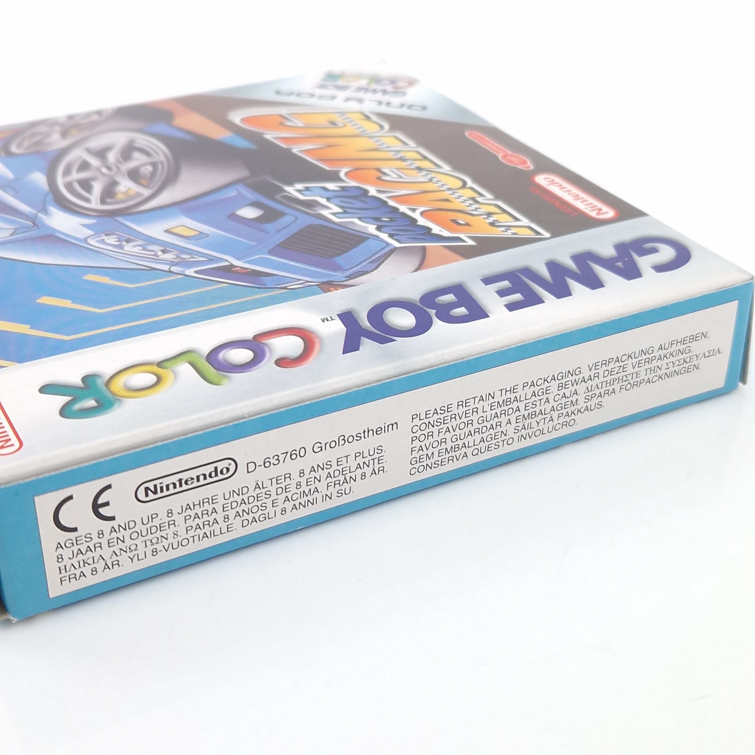 Game Boy Color Spiel – Pocket Racing GBC OVP PAL