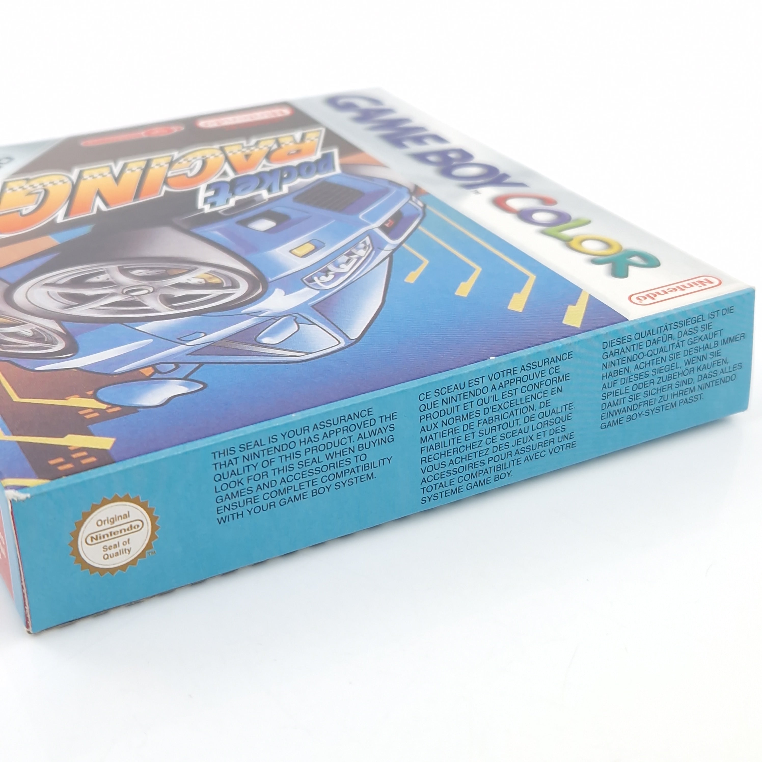Game Boy Color Spiel – Pocket Racing GBC OVP PAL