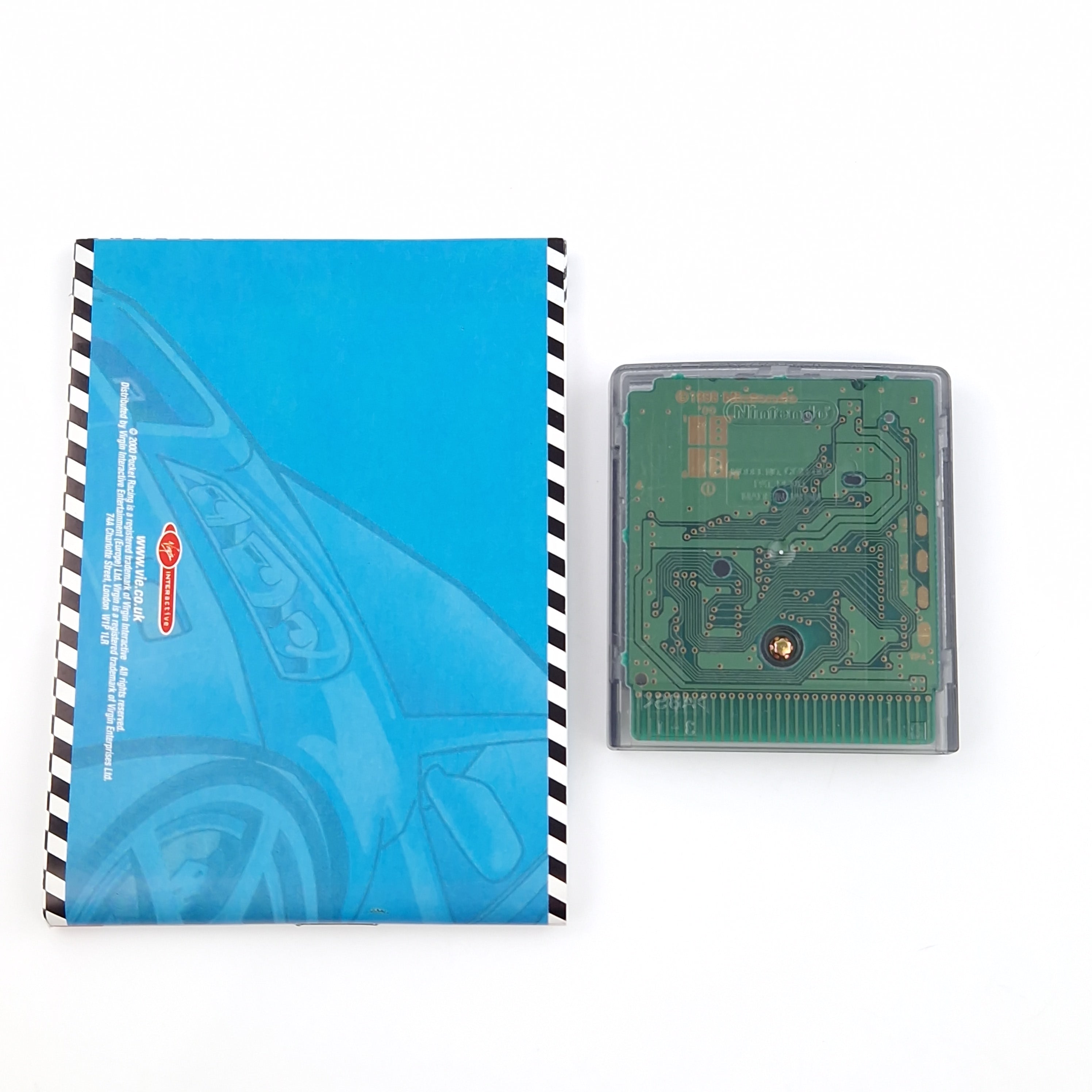 Game Boy Color Spiel – Pocket Racing GBC OVP PAL