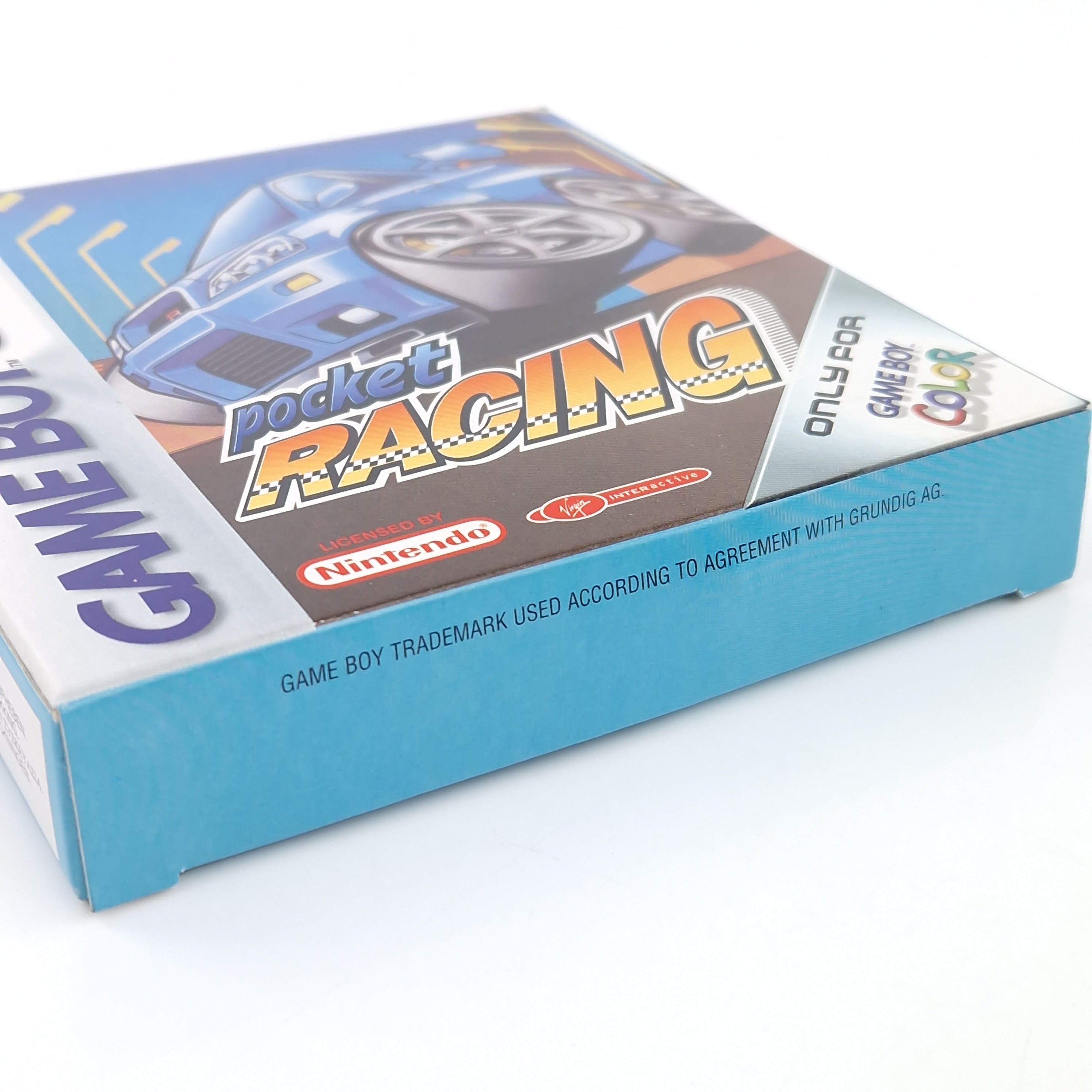 Game Boy Color Spiel – Pocket Racing GBC OVP PAL