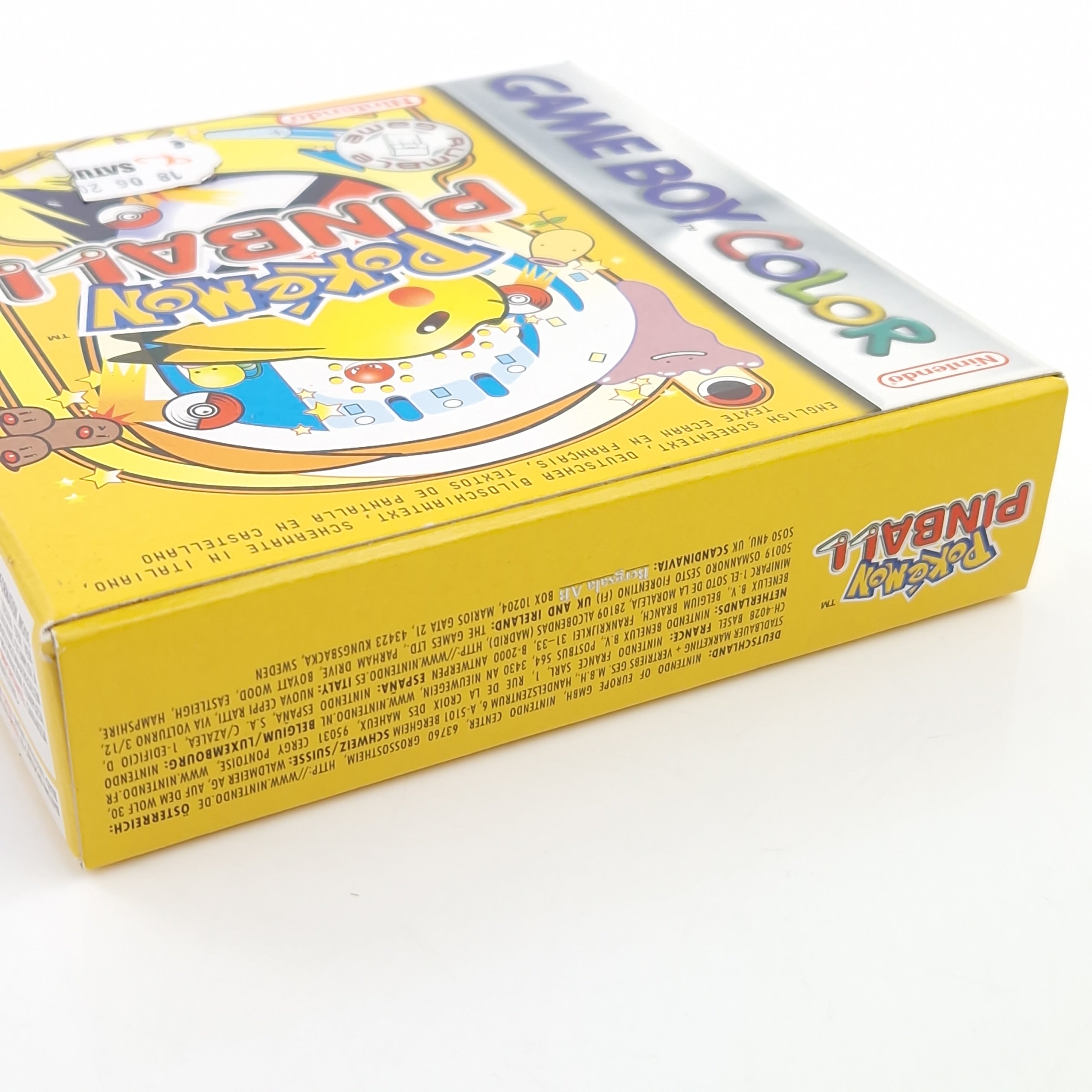 Game Boy Color Spiel – Pokemon Pinball OVP PAL
