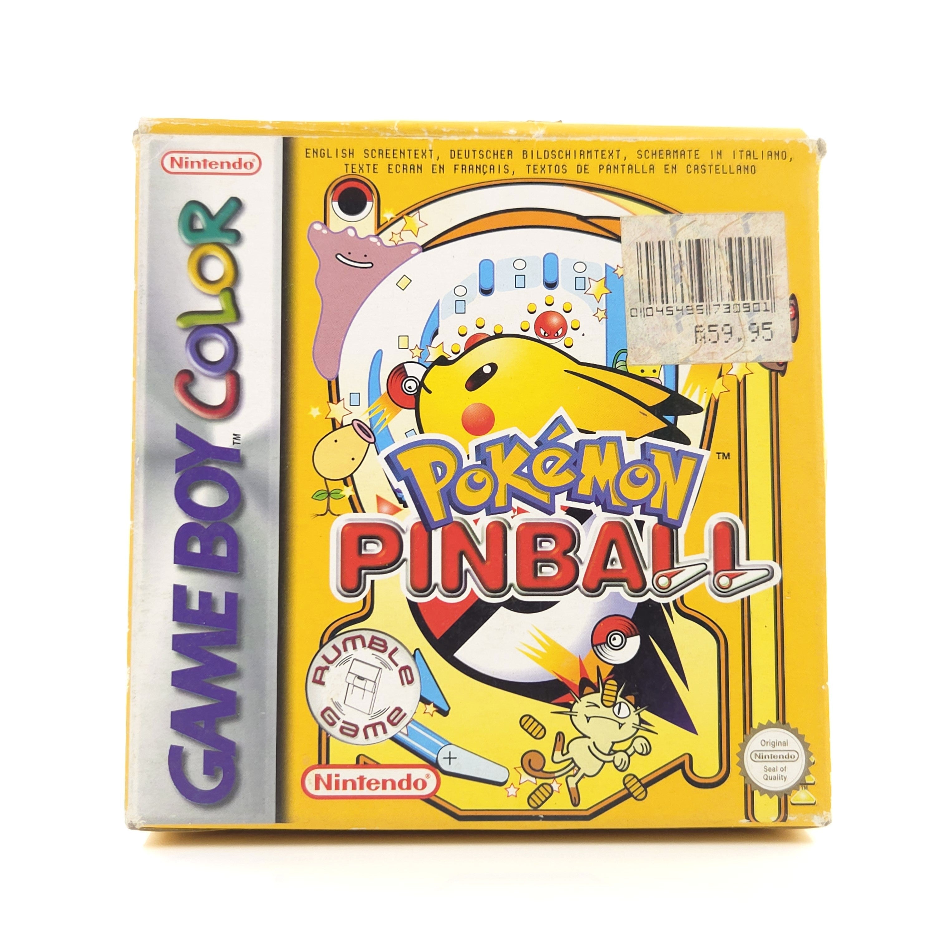 Nintendo Game Boy Color Spiel – Pokemon Pinball OVP