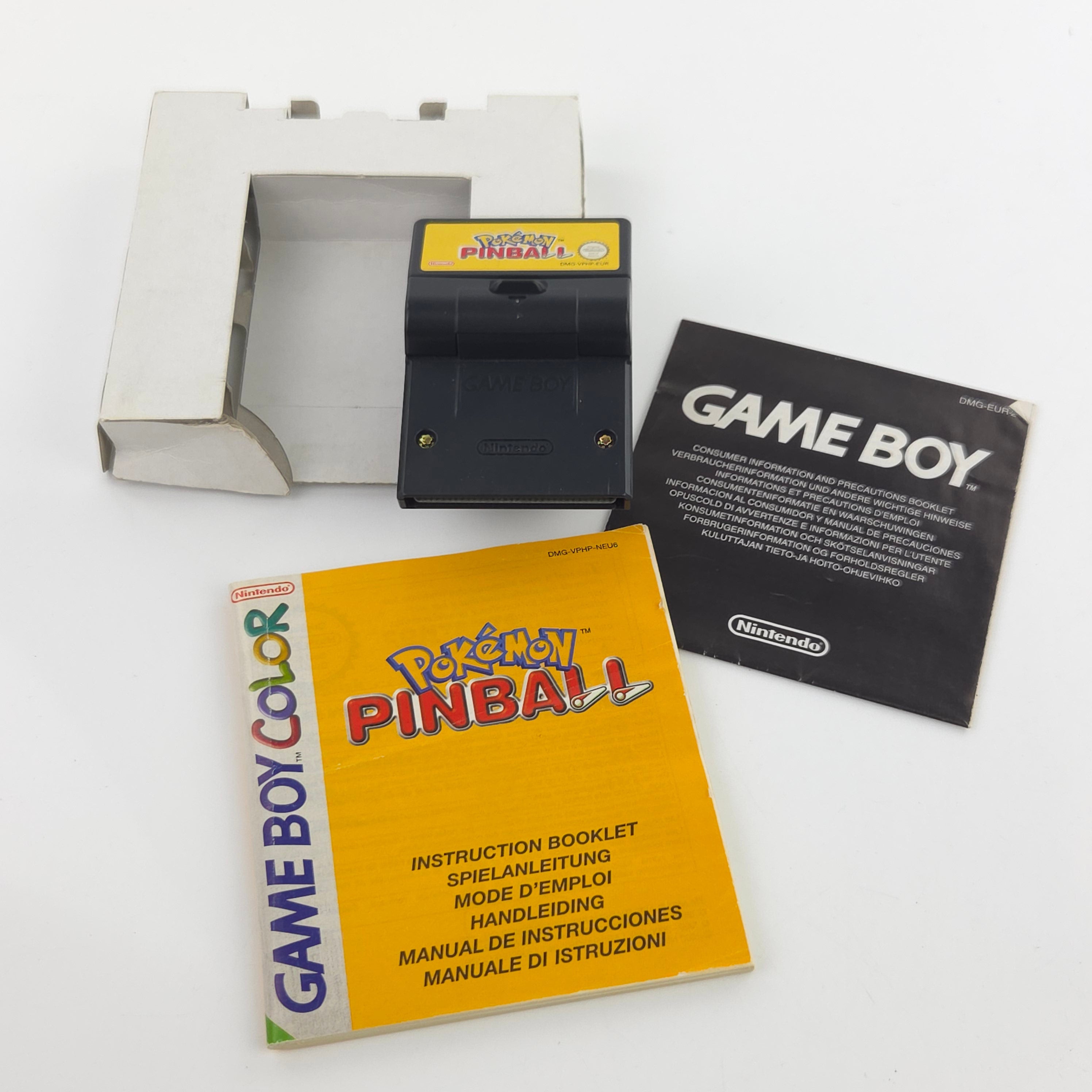Nintendo Game Boy Color Spiel – Pokemon Pinball OVP
