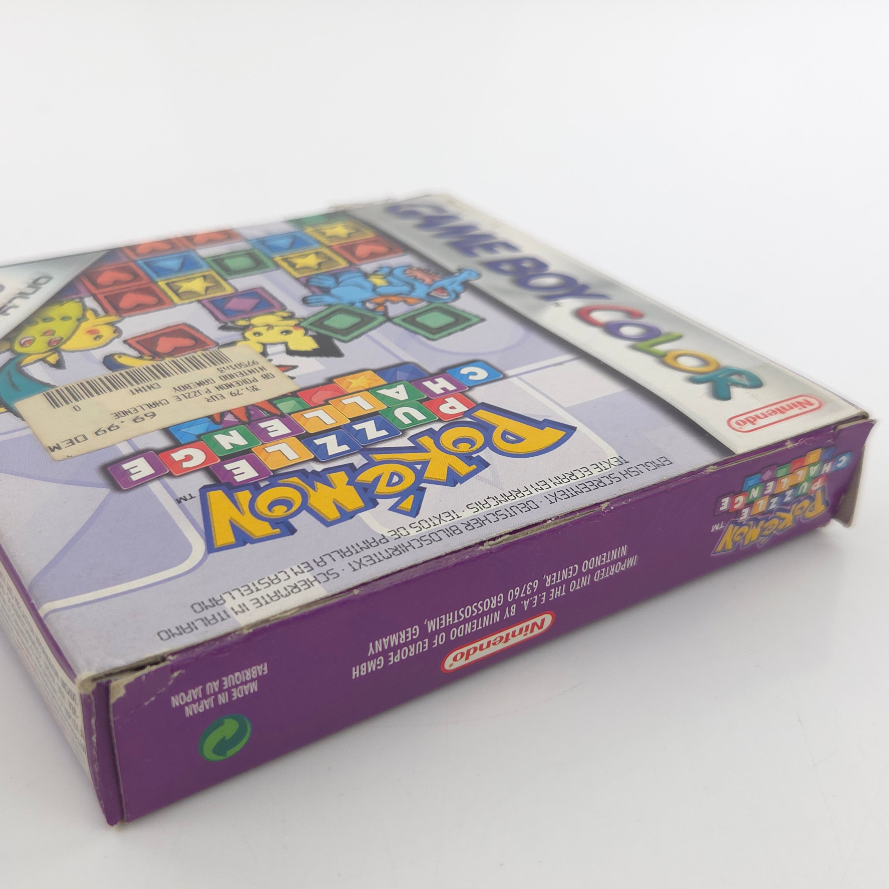 Game Boy Color Spiel – Pokemon Puzzle Challenge (OVP)