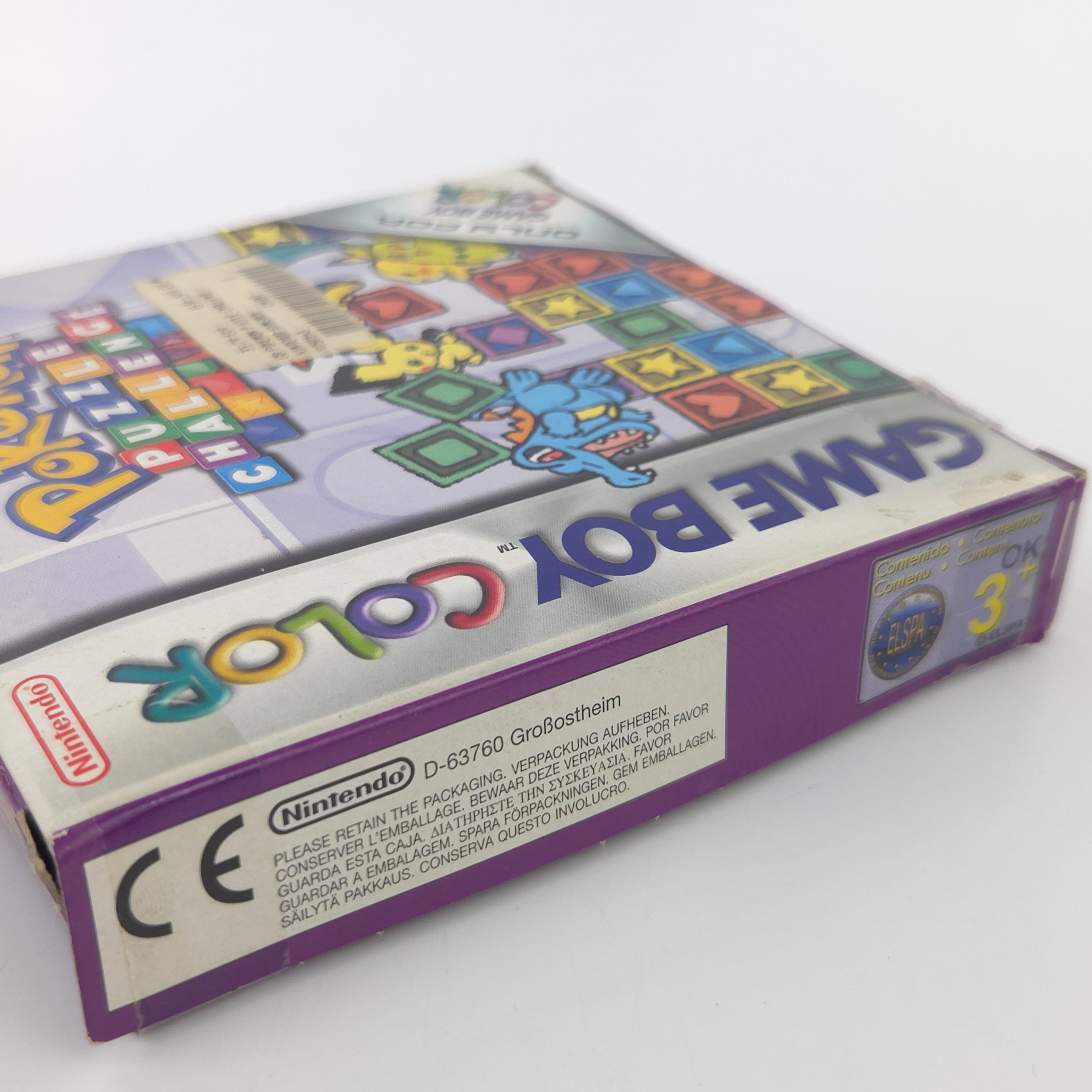 Game Boy Color Spiel – Pokemon Puzzle Challenge (OVP)