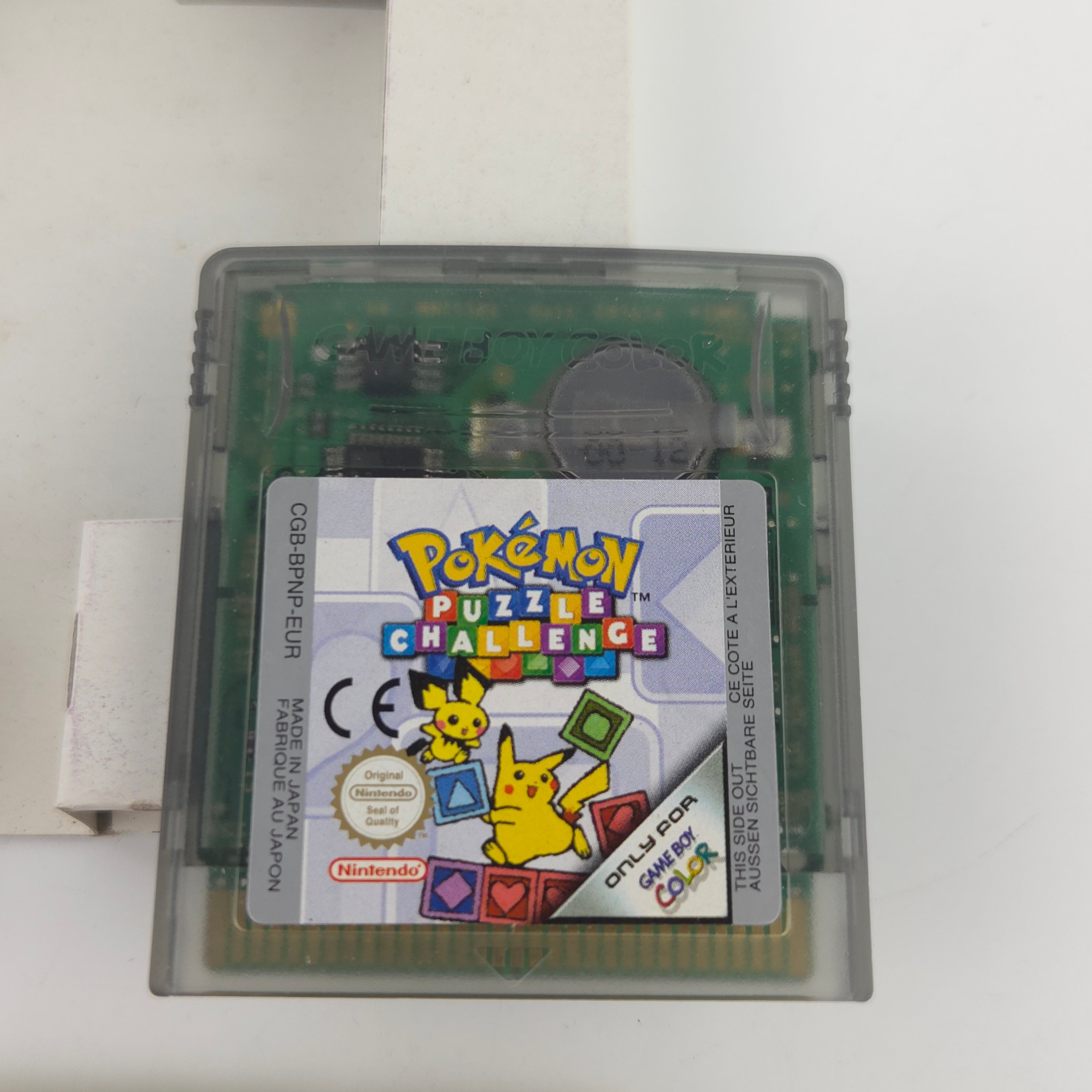 Game Boy Color Spiel – Pokemon Puzzle Challenge (OVP)