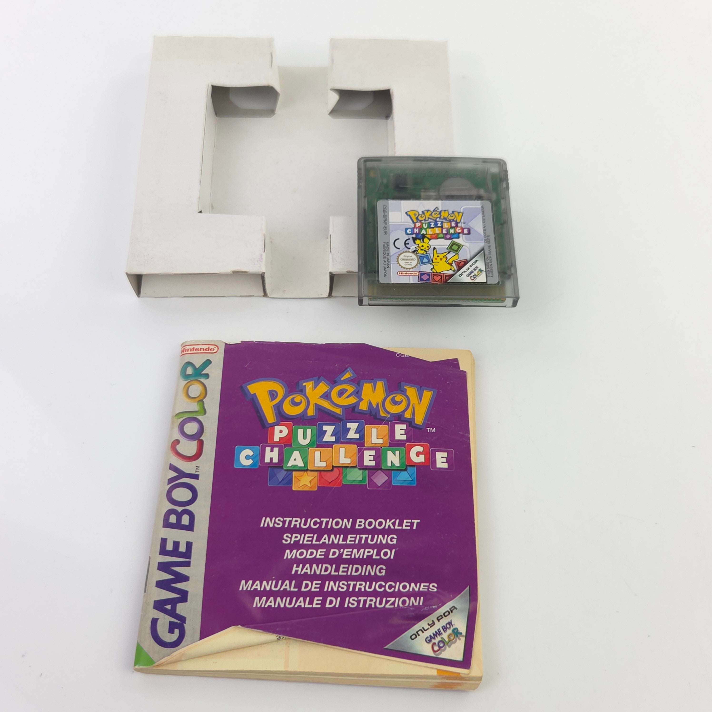 Game Boy Color Spiel – Pokemon Puzzle Challenge (OVP)