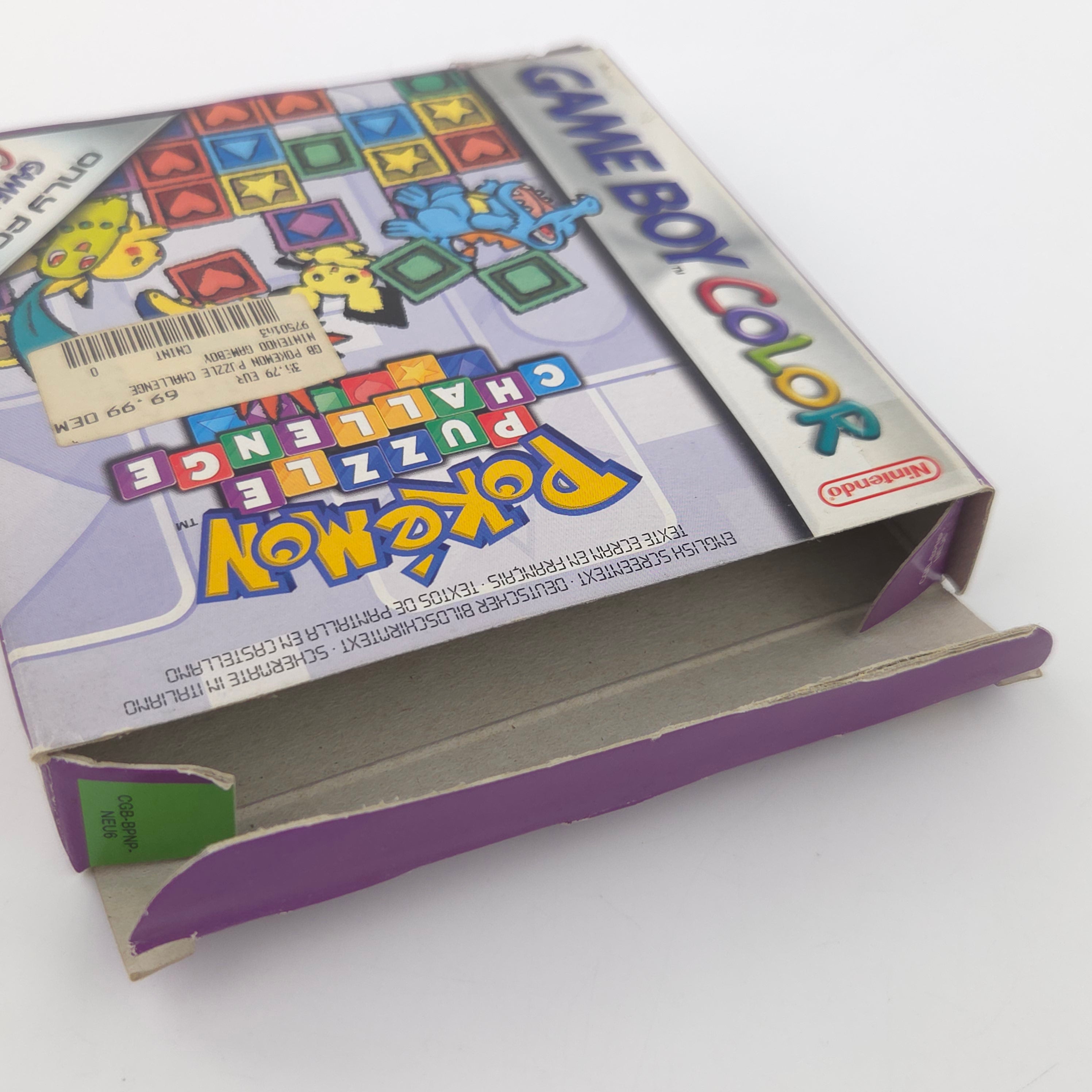 Game Boy Color Spiel – Pokemon Puzzle Challenge (OVP)