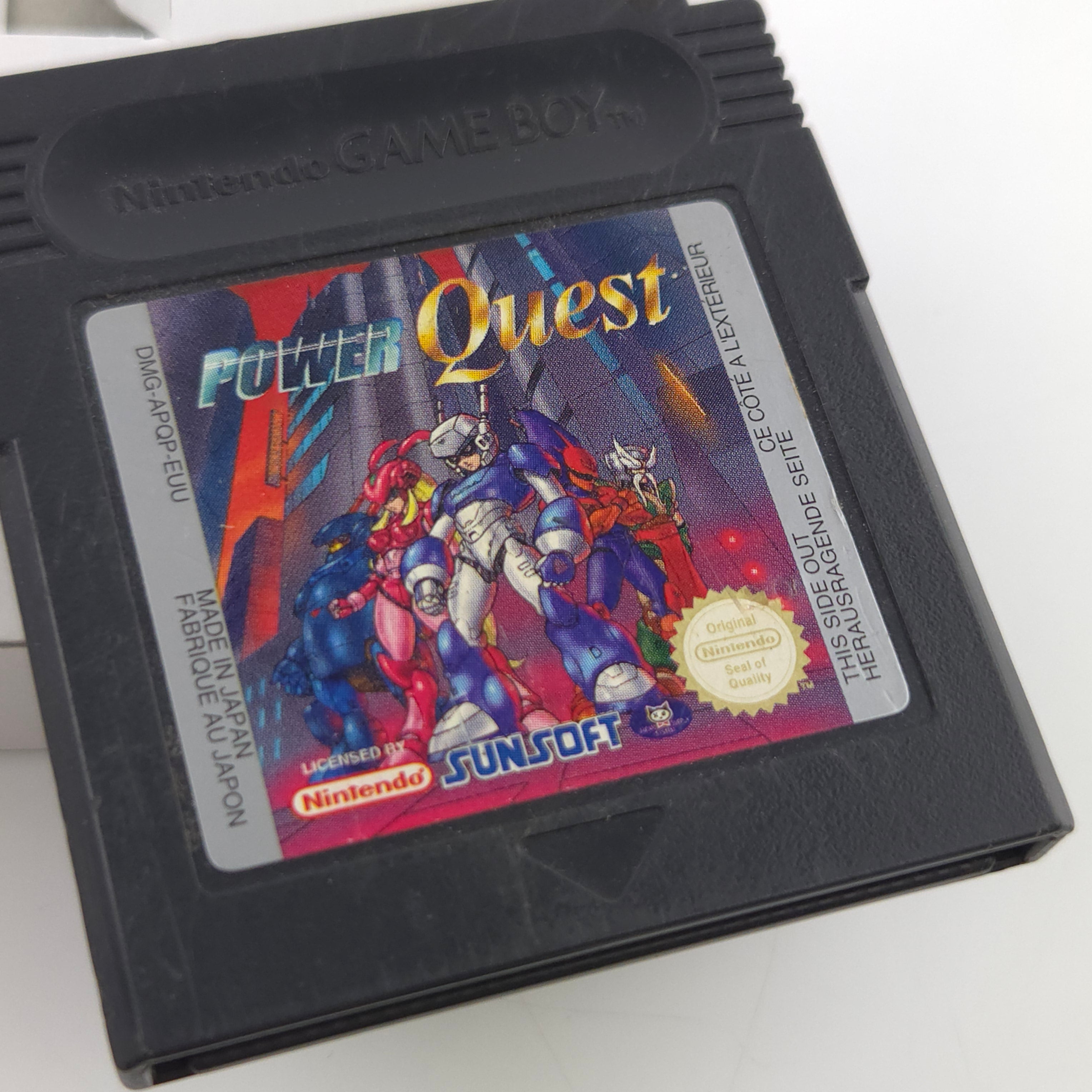 Game Boy Color Spiel – Power Quest Modul Anleitung OVP PAL