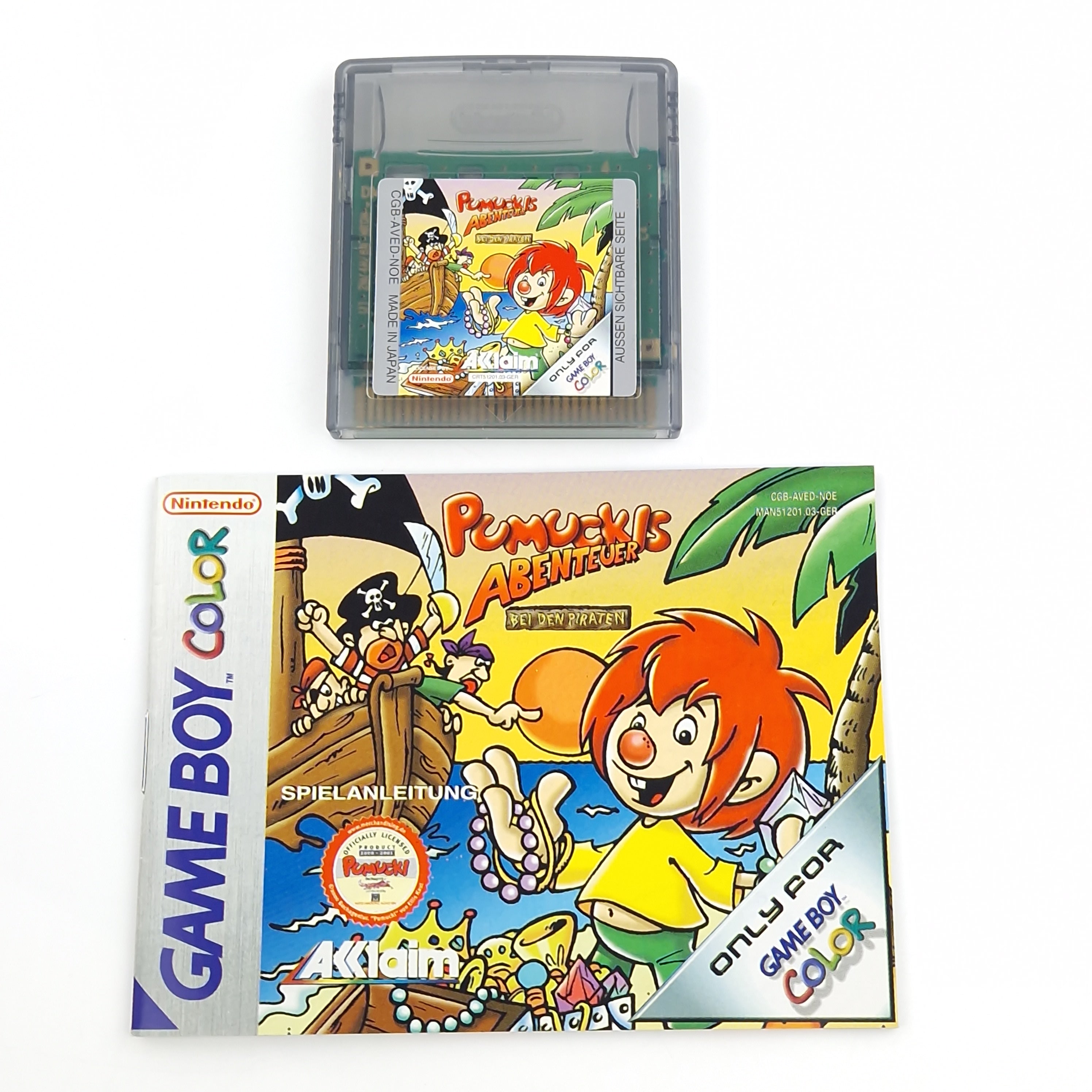 Game Boy Color Spiel – Pumuckls Abenteuer (OVP PAL)