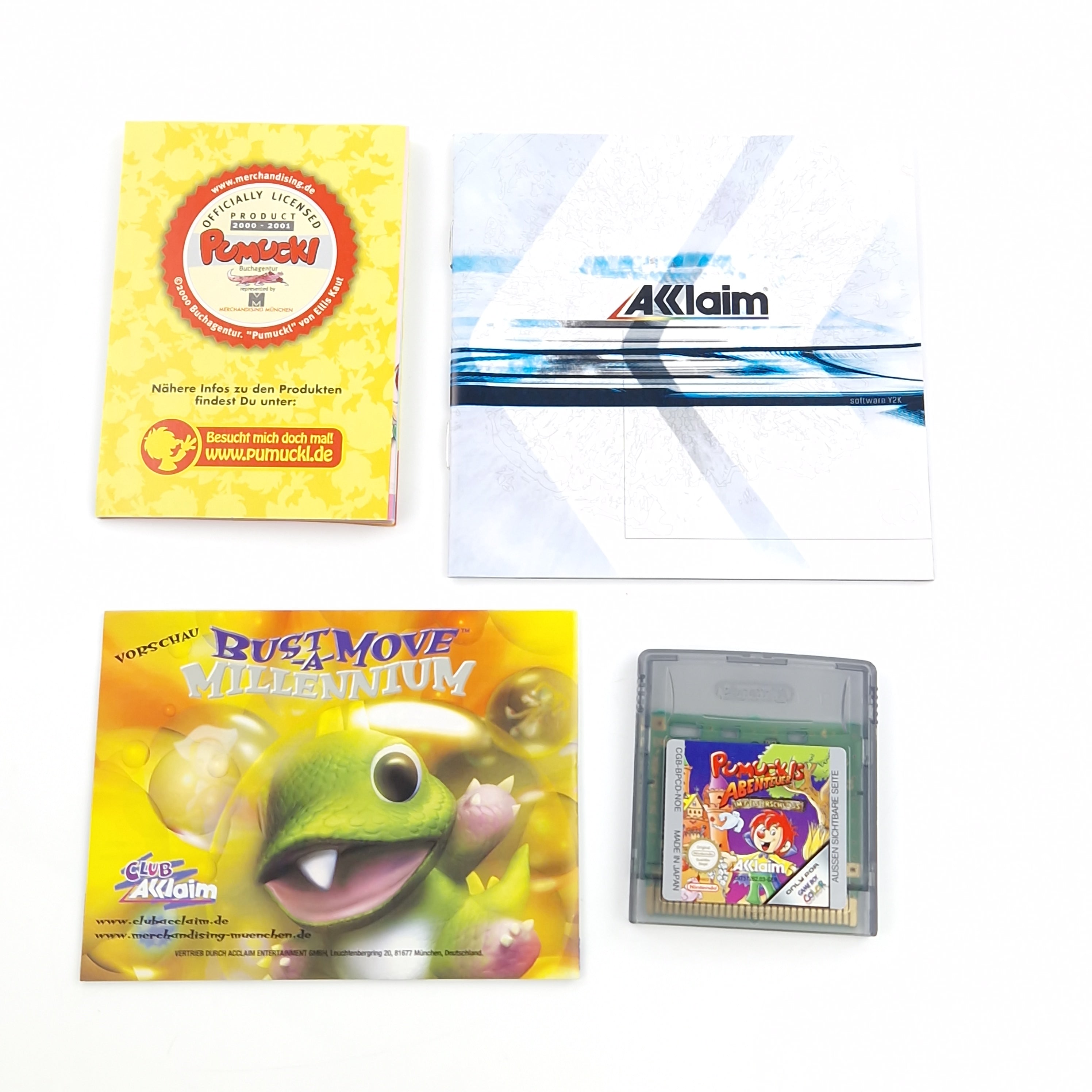 Game Boy Color Spiel – Pumuckls Abenteuer OVP