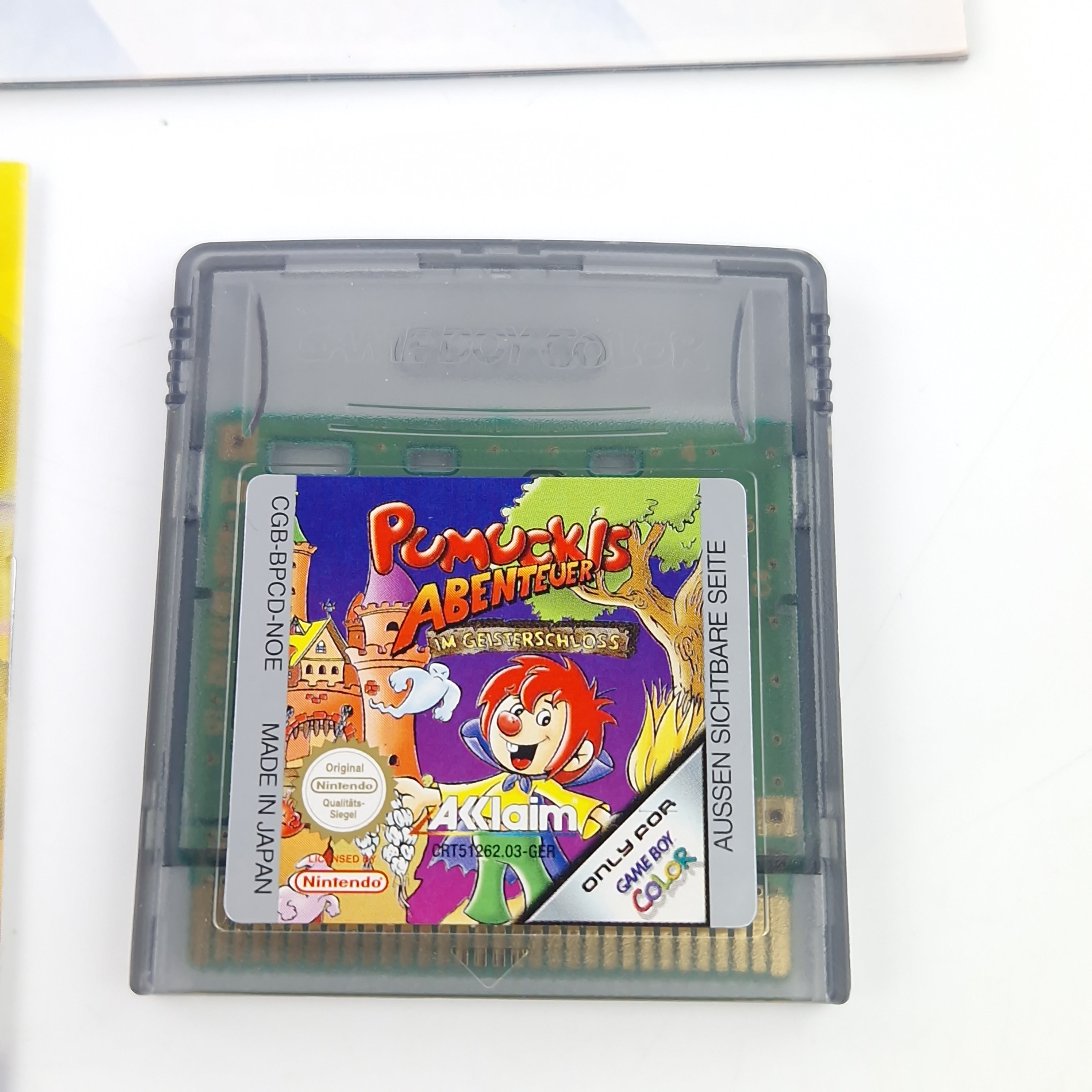 Game Boy Color Spiel – Pumuckls Abenteuer OVP