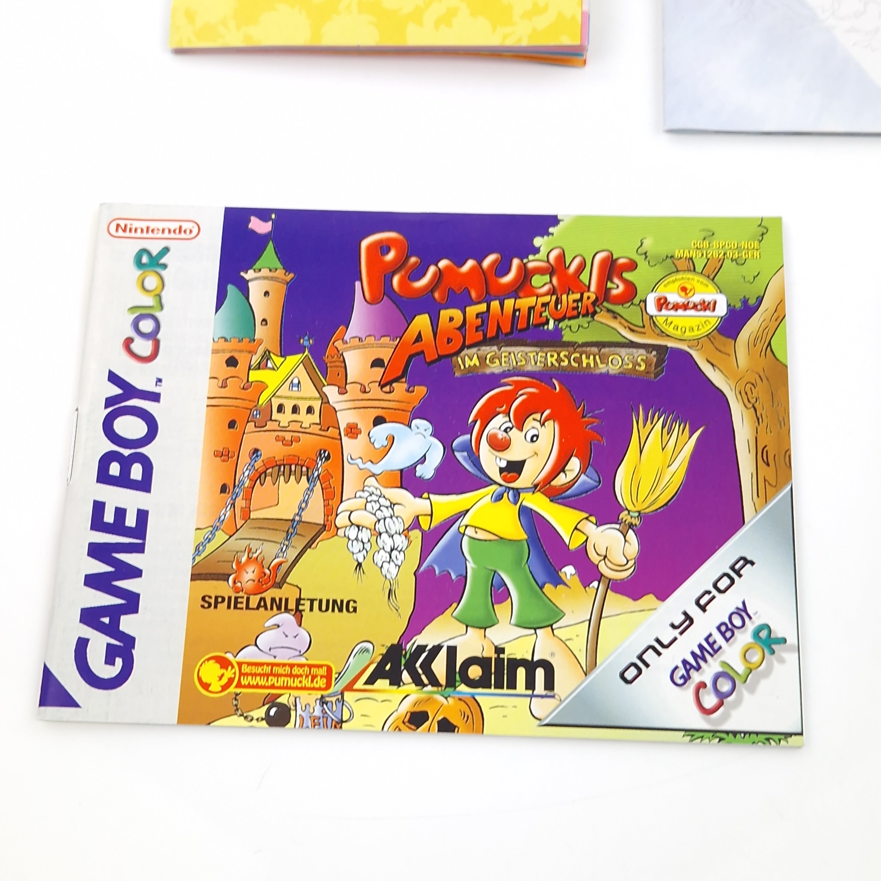 Game Boy Color Spiel – Pumuckls Abenteuer OVP