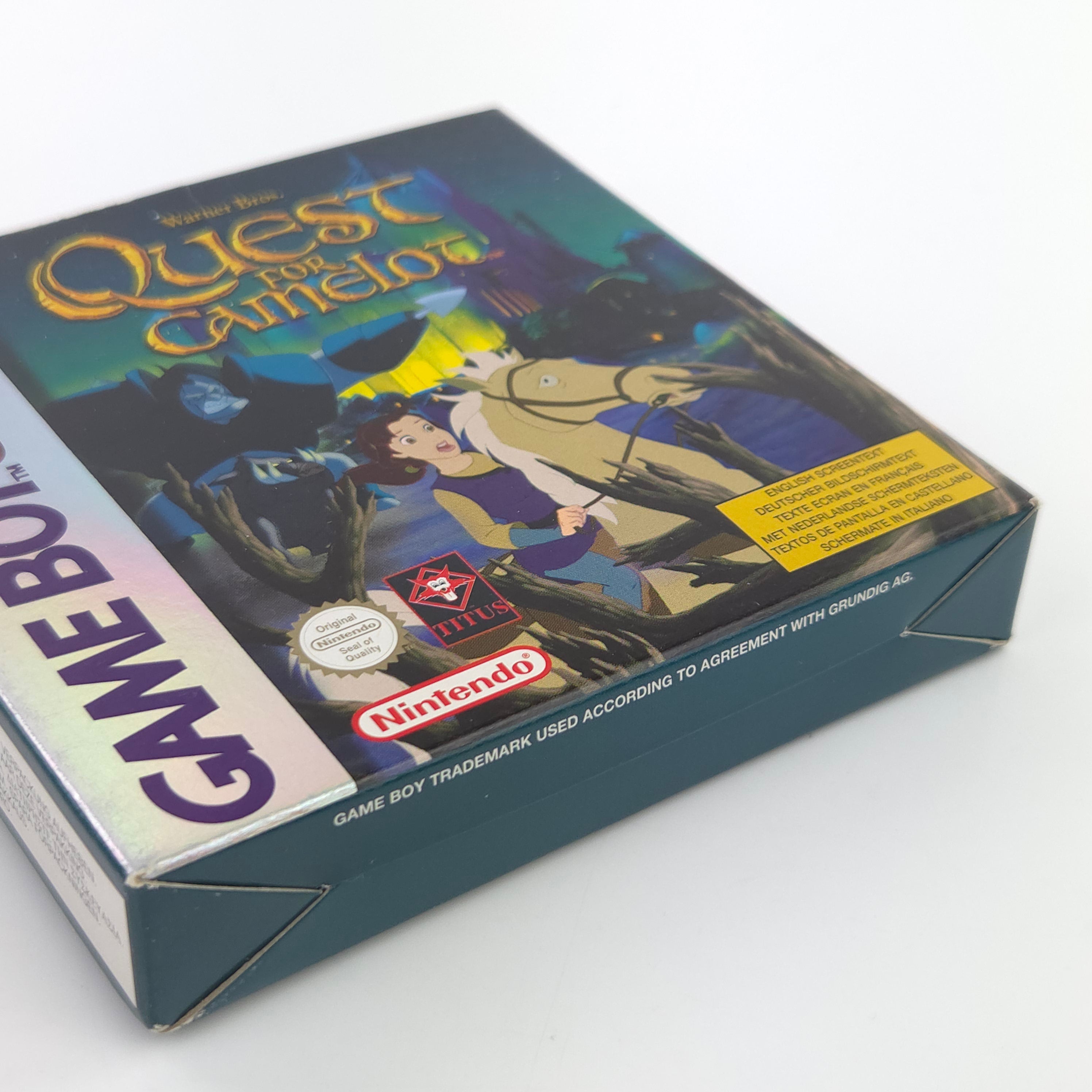 Game Boy Color Spiel – Quest for Camelot (OVP PAL)