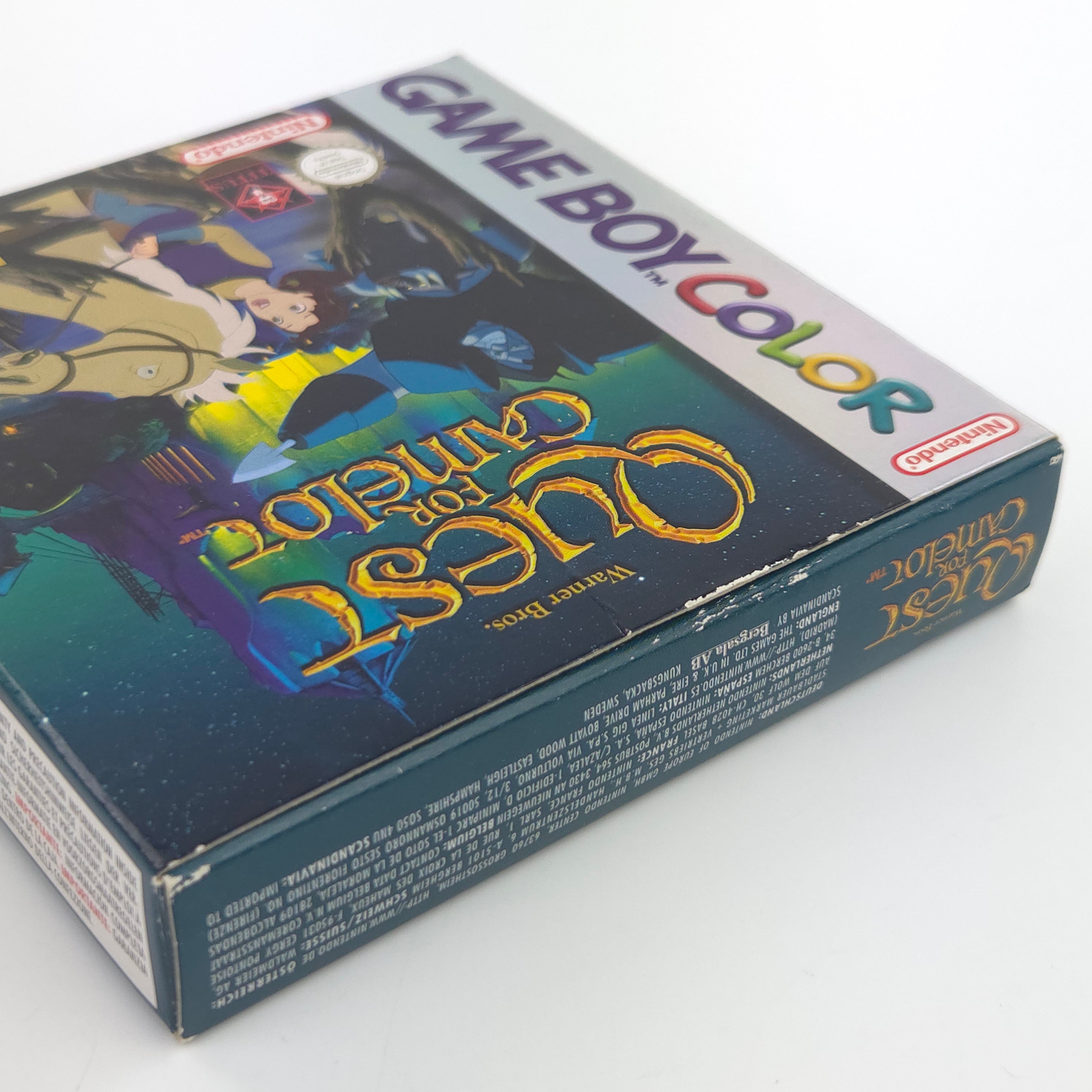 Game Boy Color Spiel – Quest for Camelot (OVP PAL)
