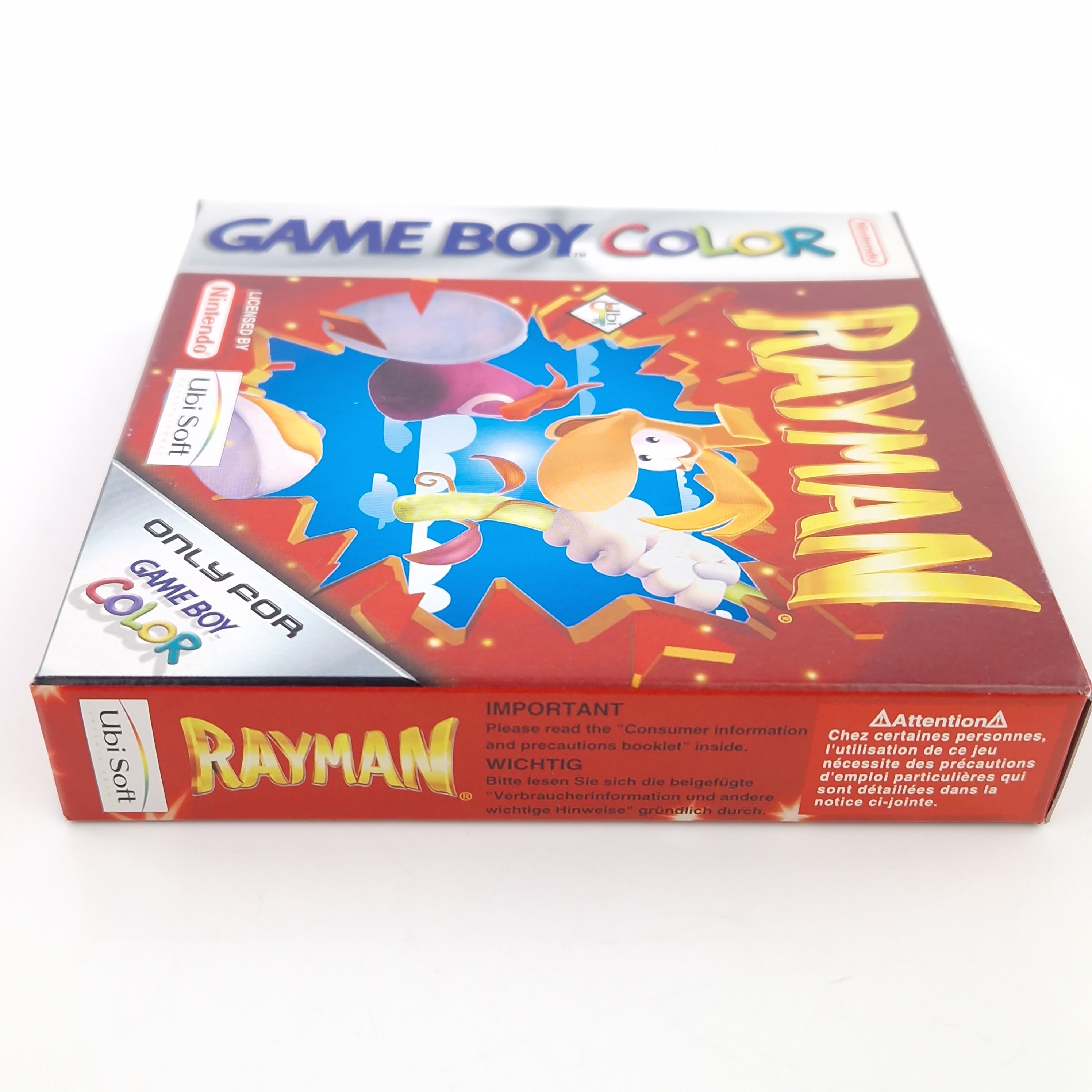 Nintendo Game Boy Color Spiel – Rayman Modul OVP PAL