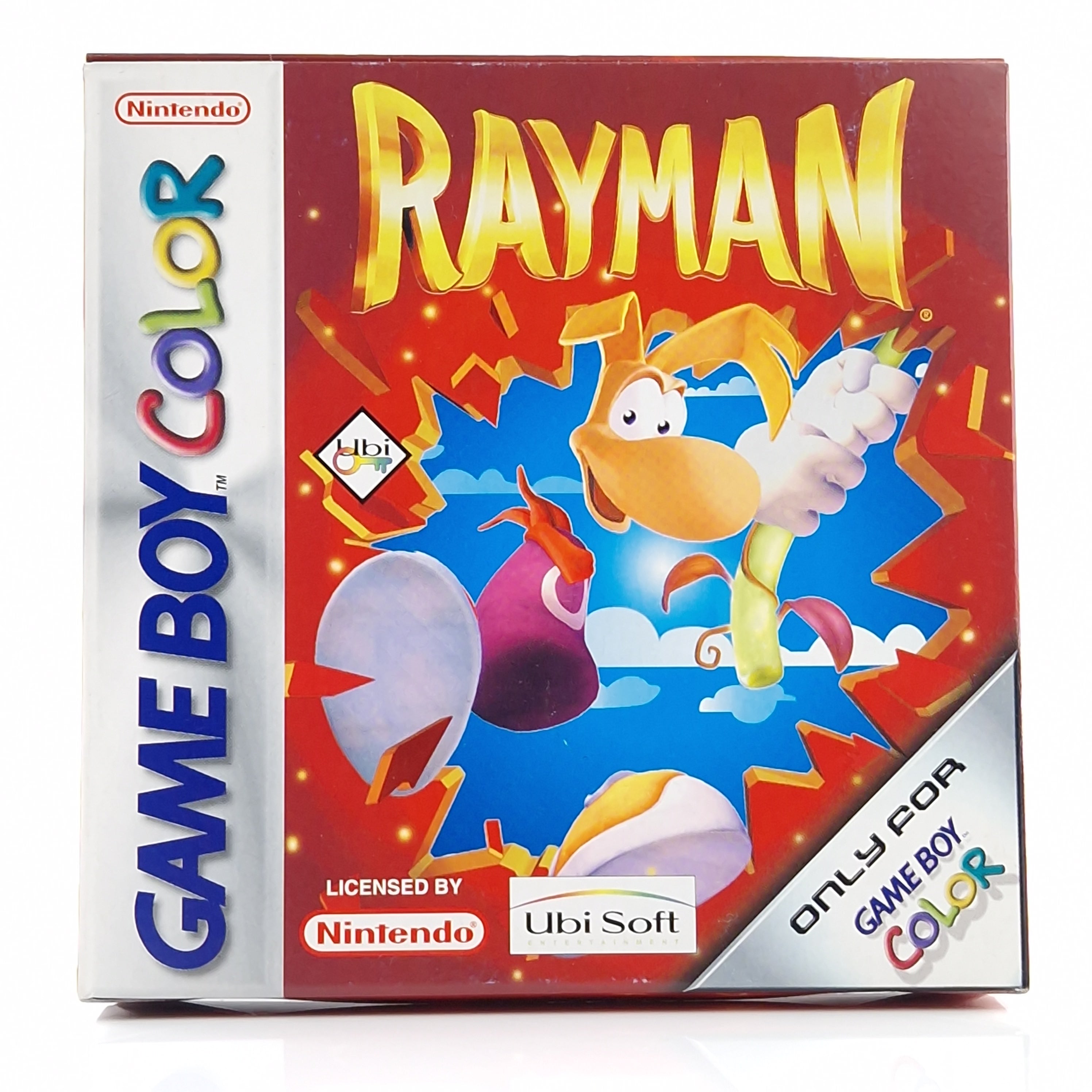 Nintendo Game Boy Color Spiel – Rayman Modul OVP PAL