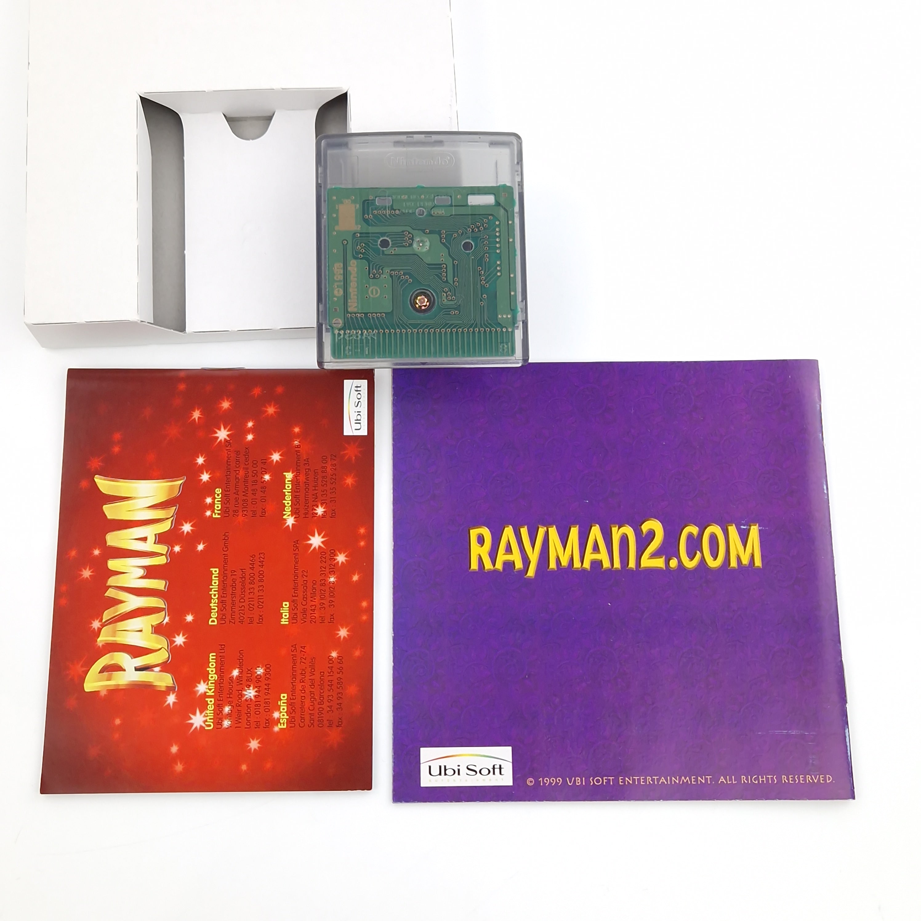 Nintendo Game Boy Color Spiel – Rayman Modul OVP PAL