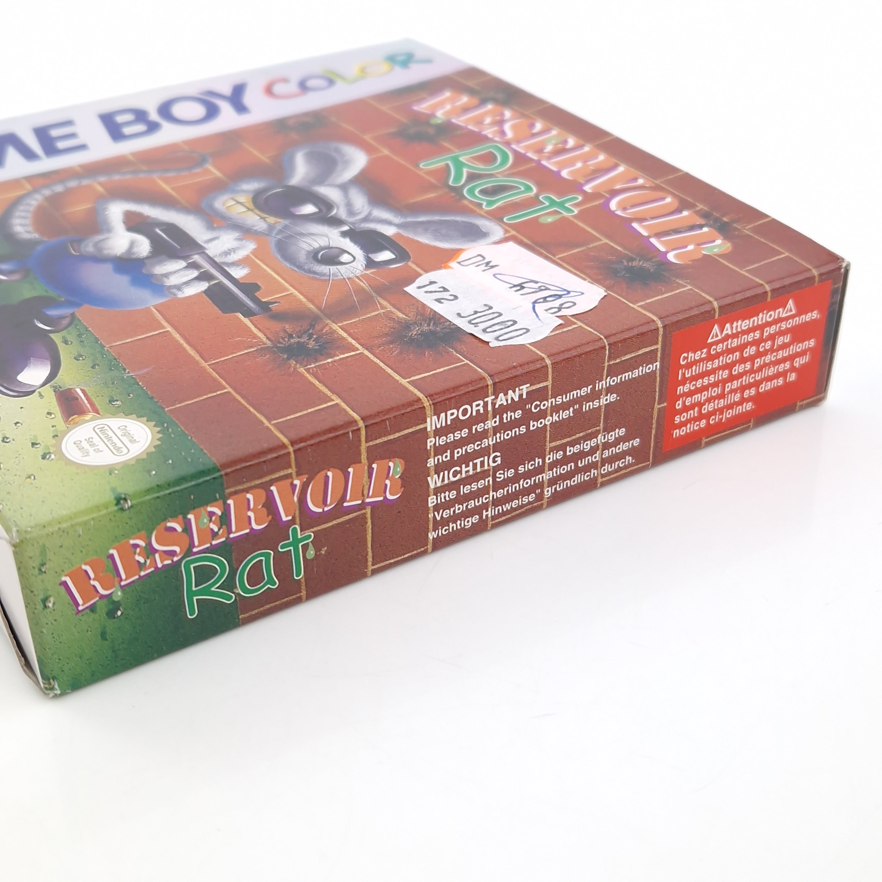 Game Boy Color Spiel – Reservoir Rat OVP PAL