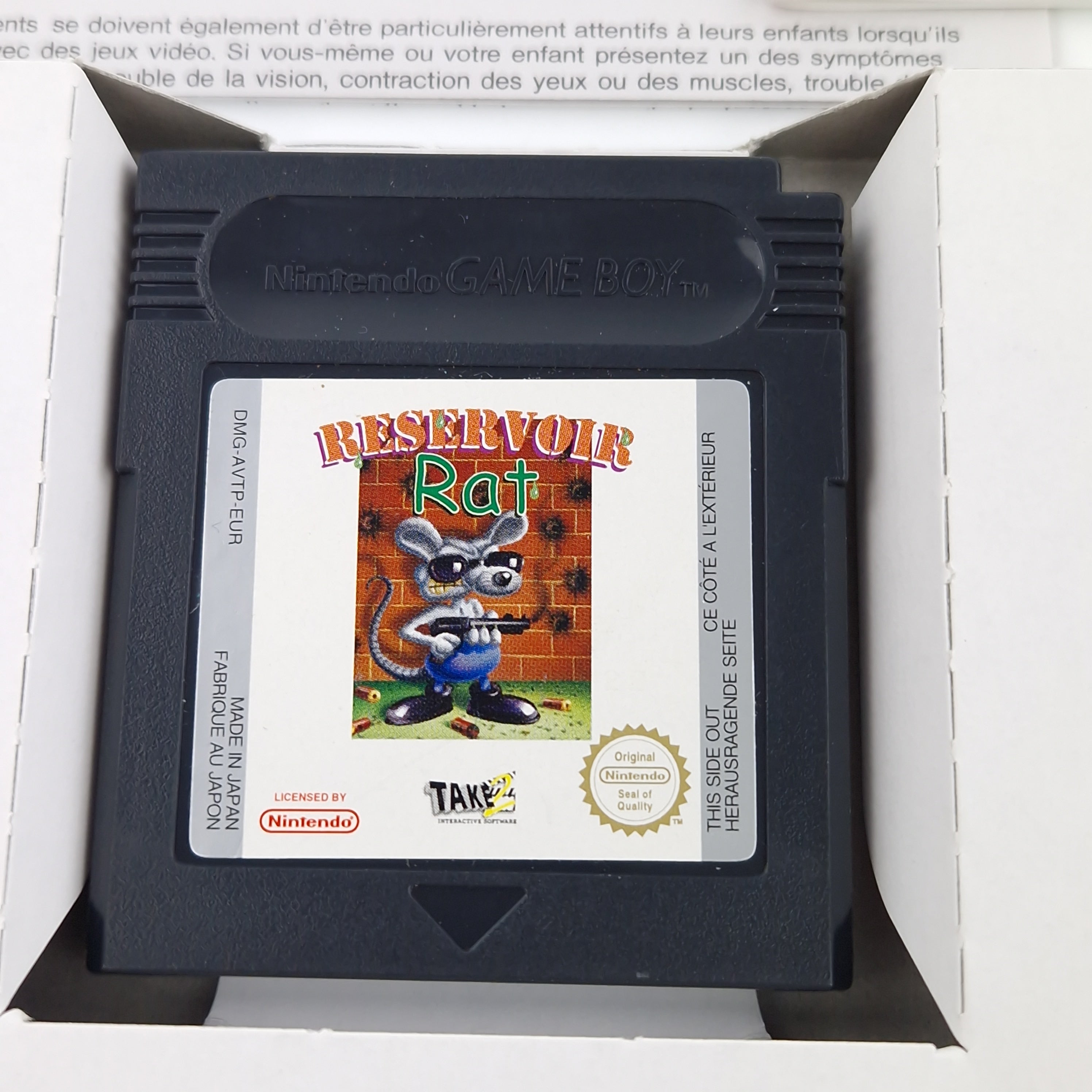 Game Boy Color Spiel – Reservoir Rat OVP PAL