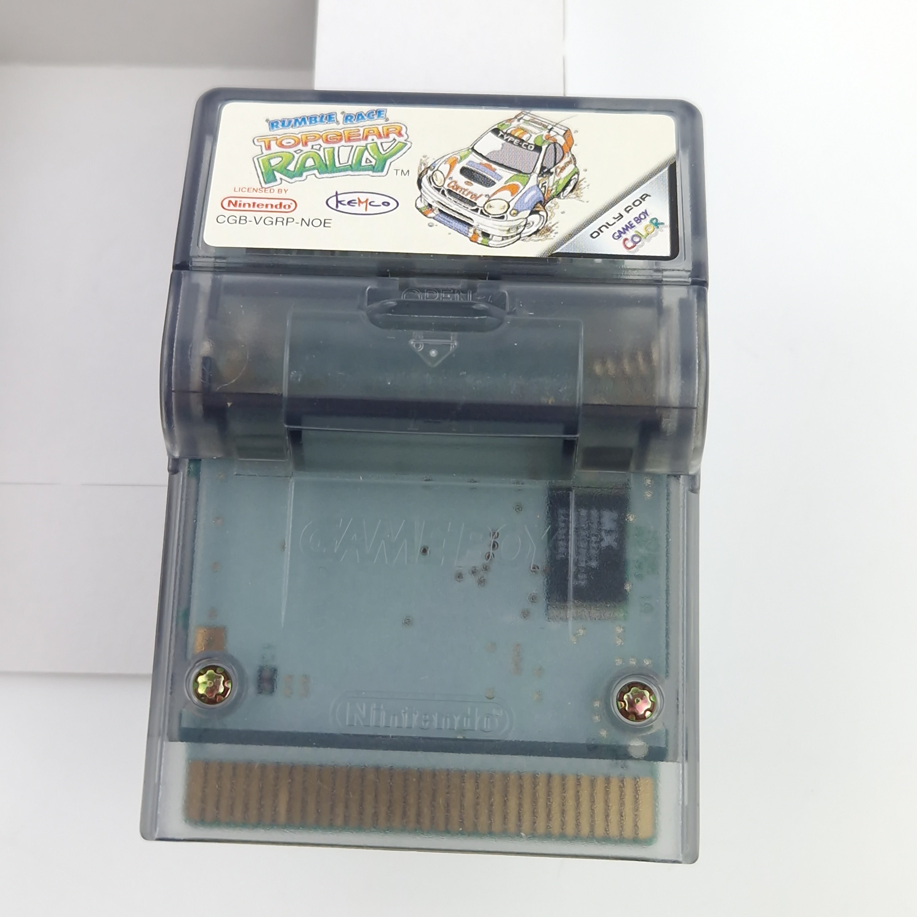 Game Boy Color Spiel – Rumble Race Topgear Rally OVP PAL