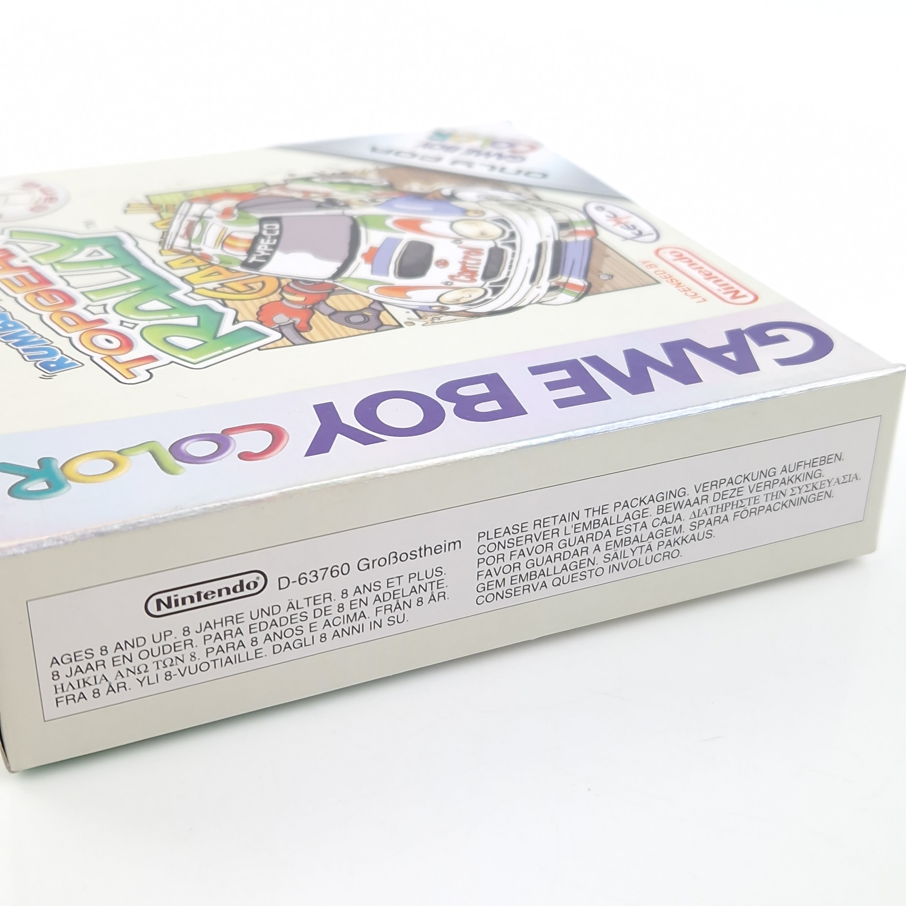 Game Boy Color Spiel – Rumble Race Topgear Rally OVP PAL