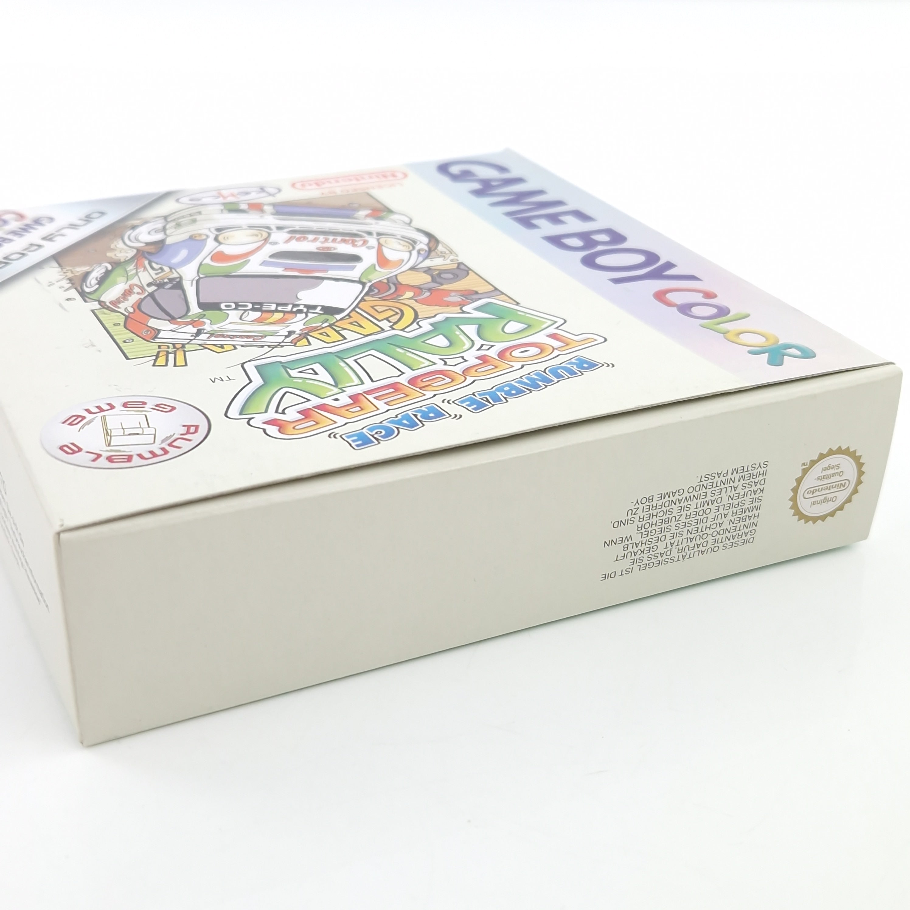 Game Boy Color Spiel – Rumble Race Topgear Rally OVP PAL