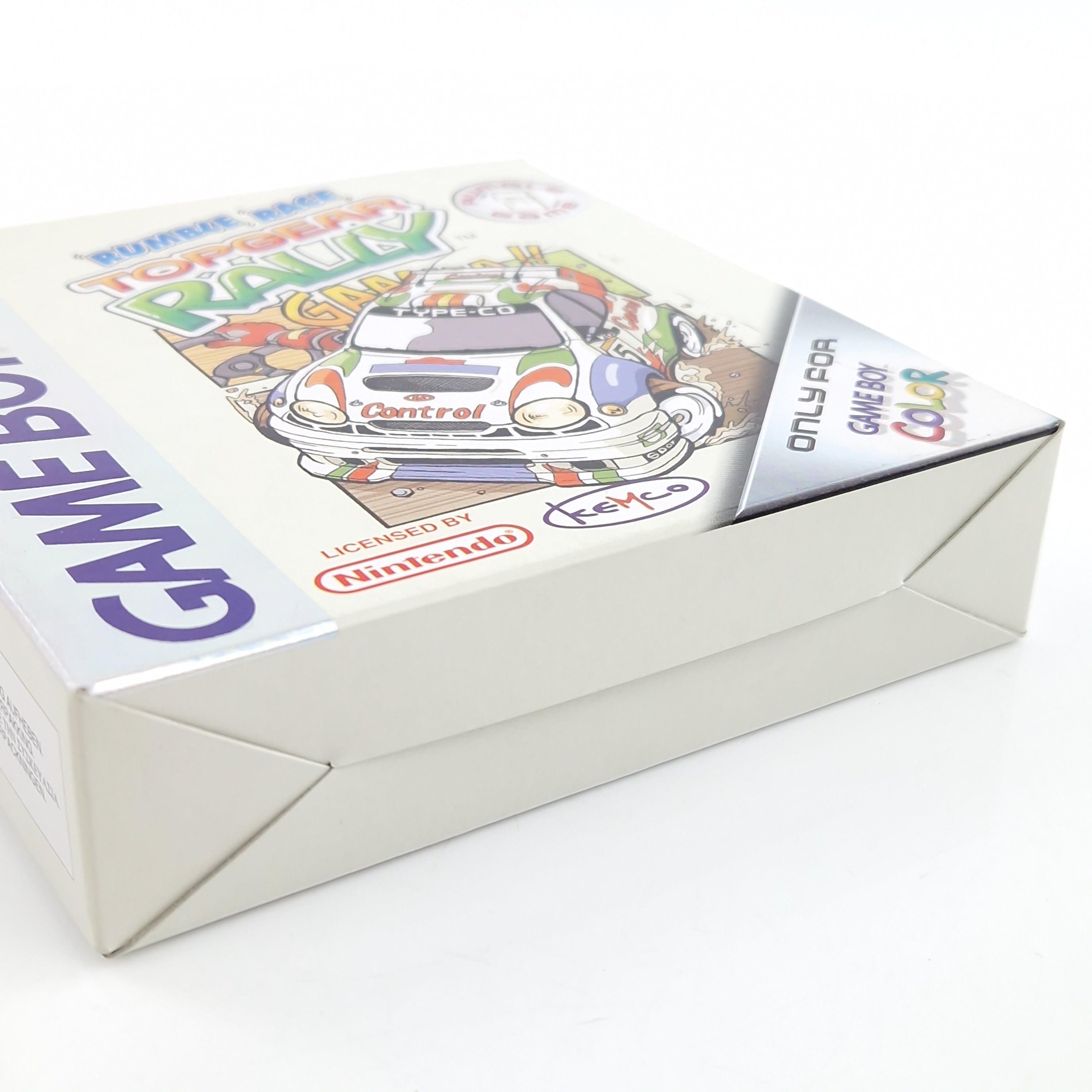 Game Boy Color Spiel – Rumble Race Topgear Rally OVP PAL