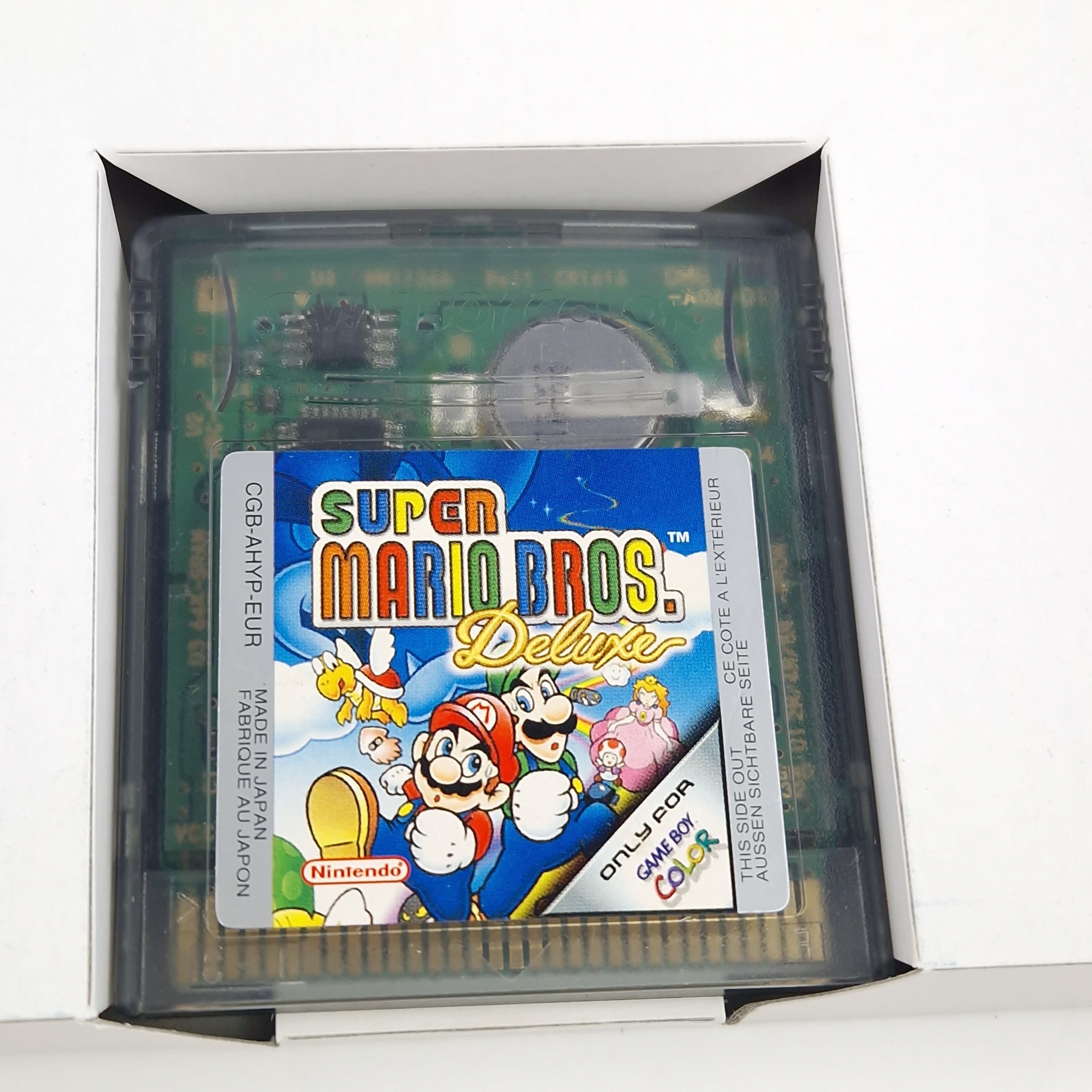 Game Boy Color Spiel – Super Mario Bros Deluxe OVP PAL