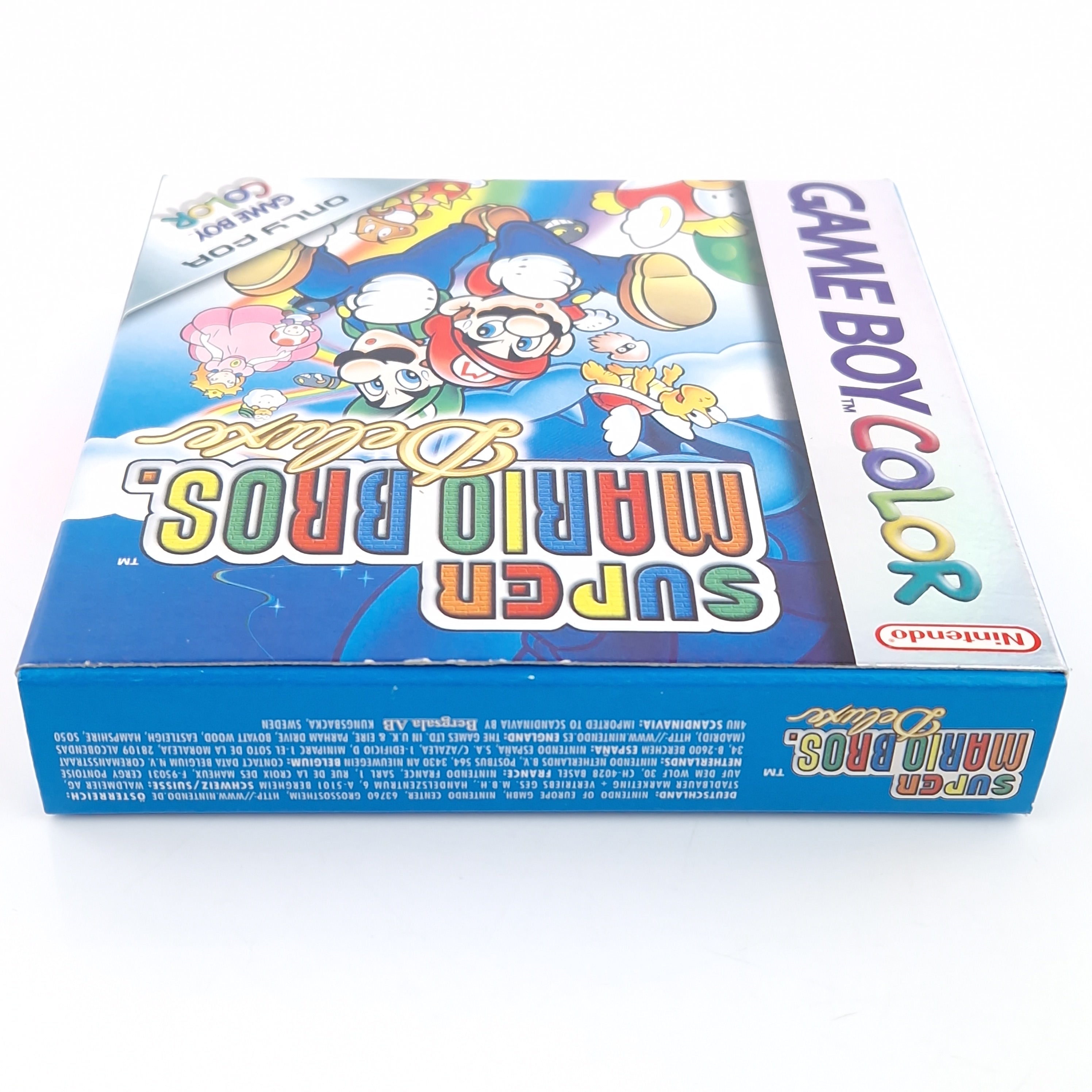 Game Boy Color Spiel – Super Mario Bros Deluxe OVP PAL