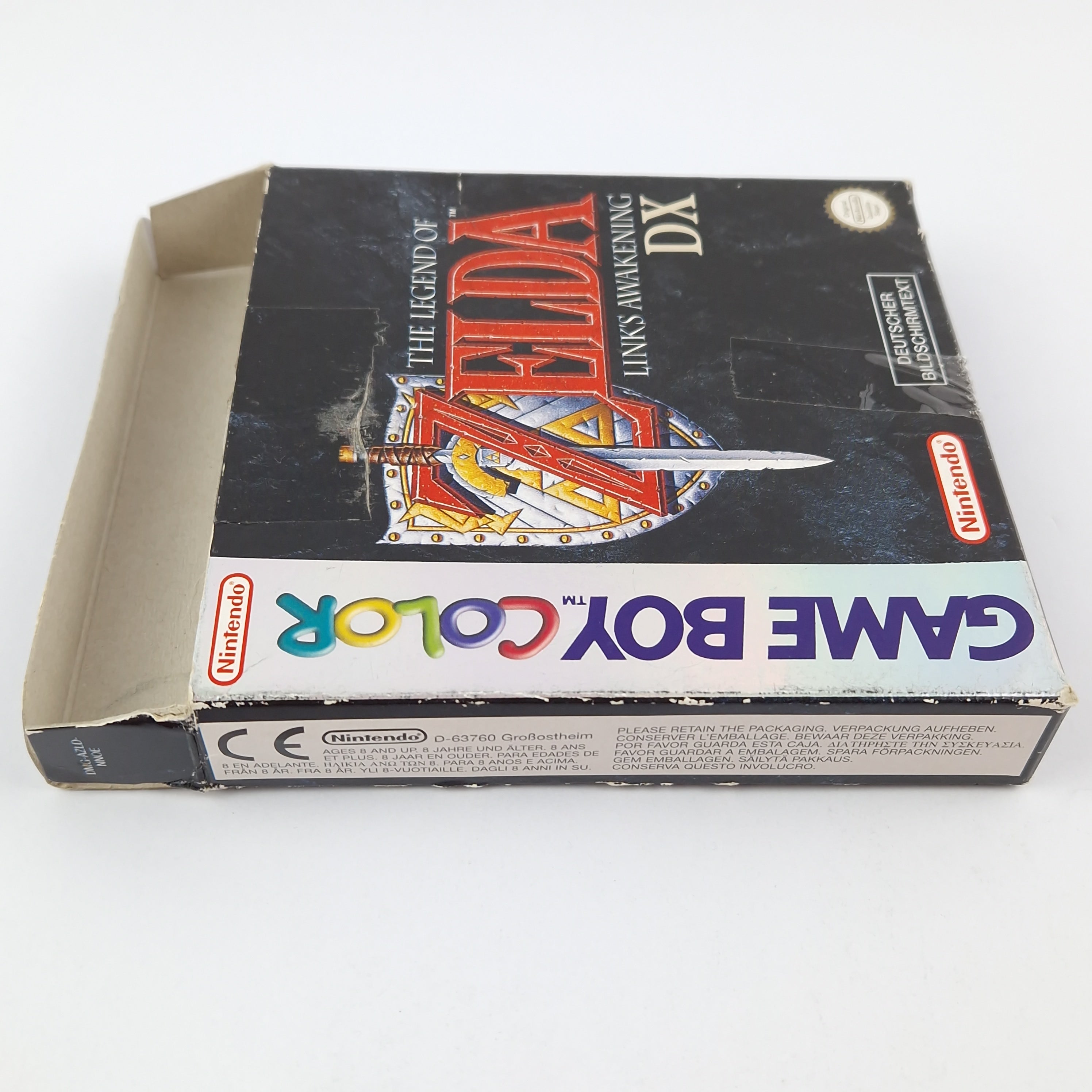 Nintendo Game Boy Color Spiel – Zelda Links Awakening DX OVP PAL