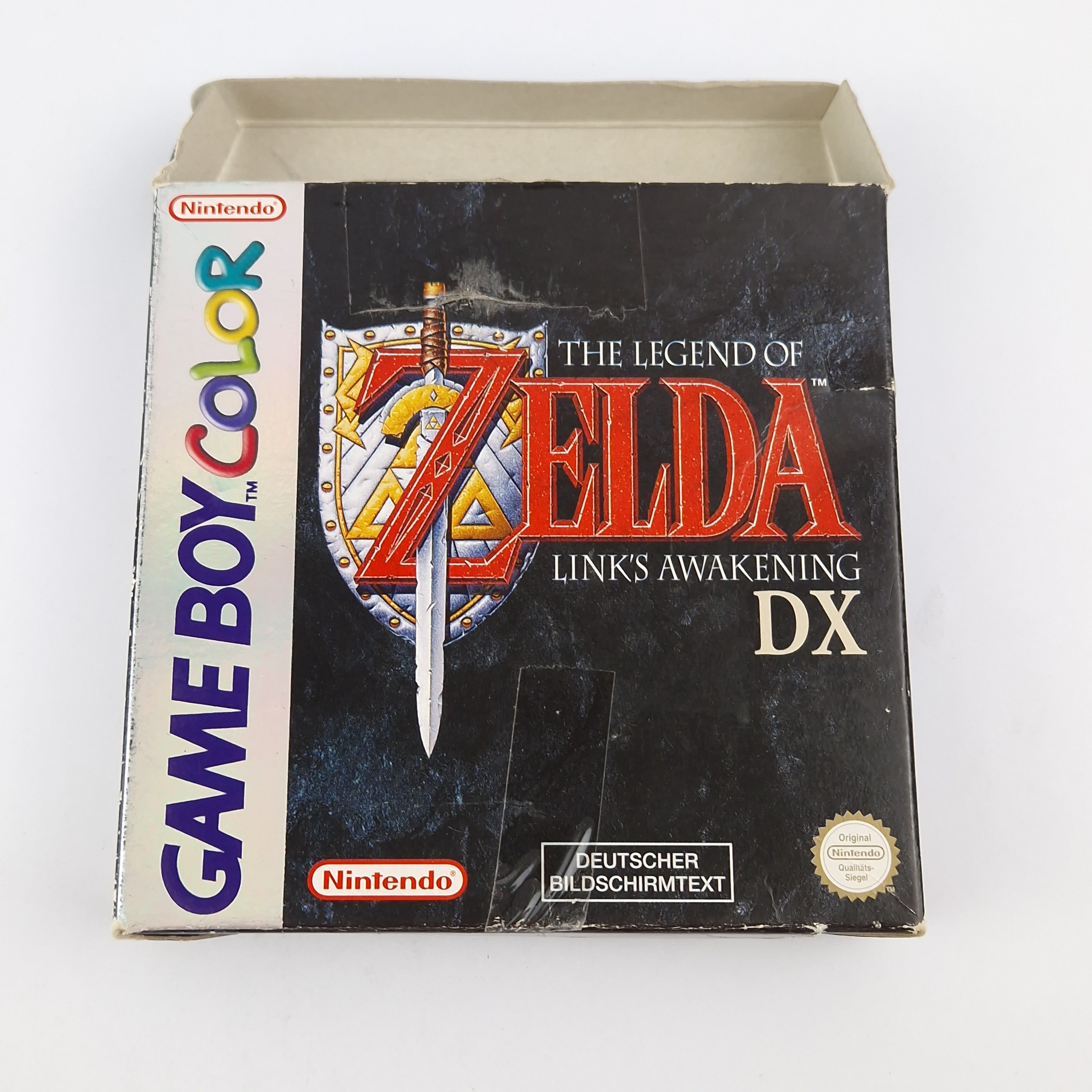 Nintendo Game Boy Color Spiel – Zelda Links Awakening DX OVP PAL