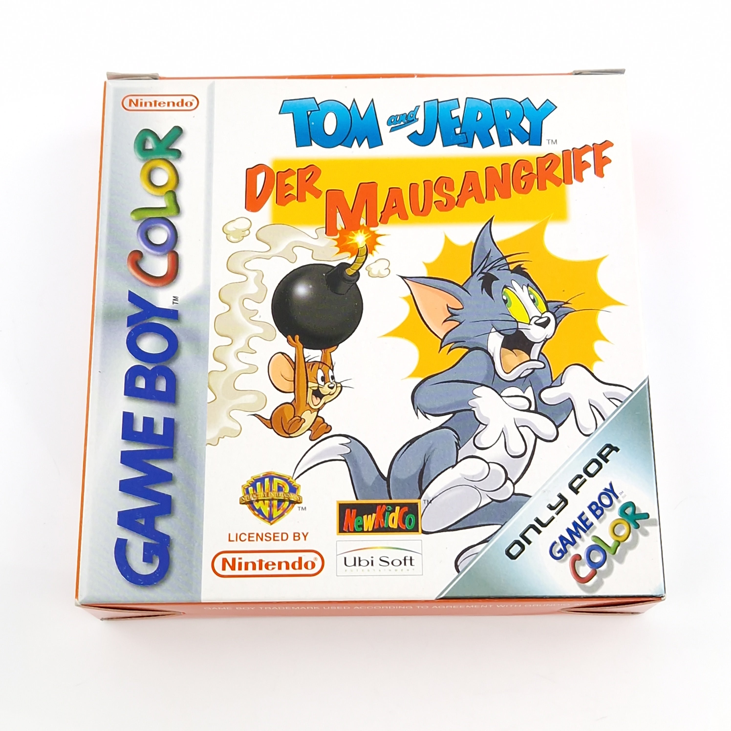 Game Boy Color Spiel – Tom and Jerry Der Mausangriff OVP PAL