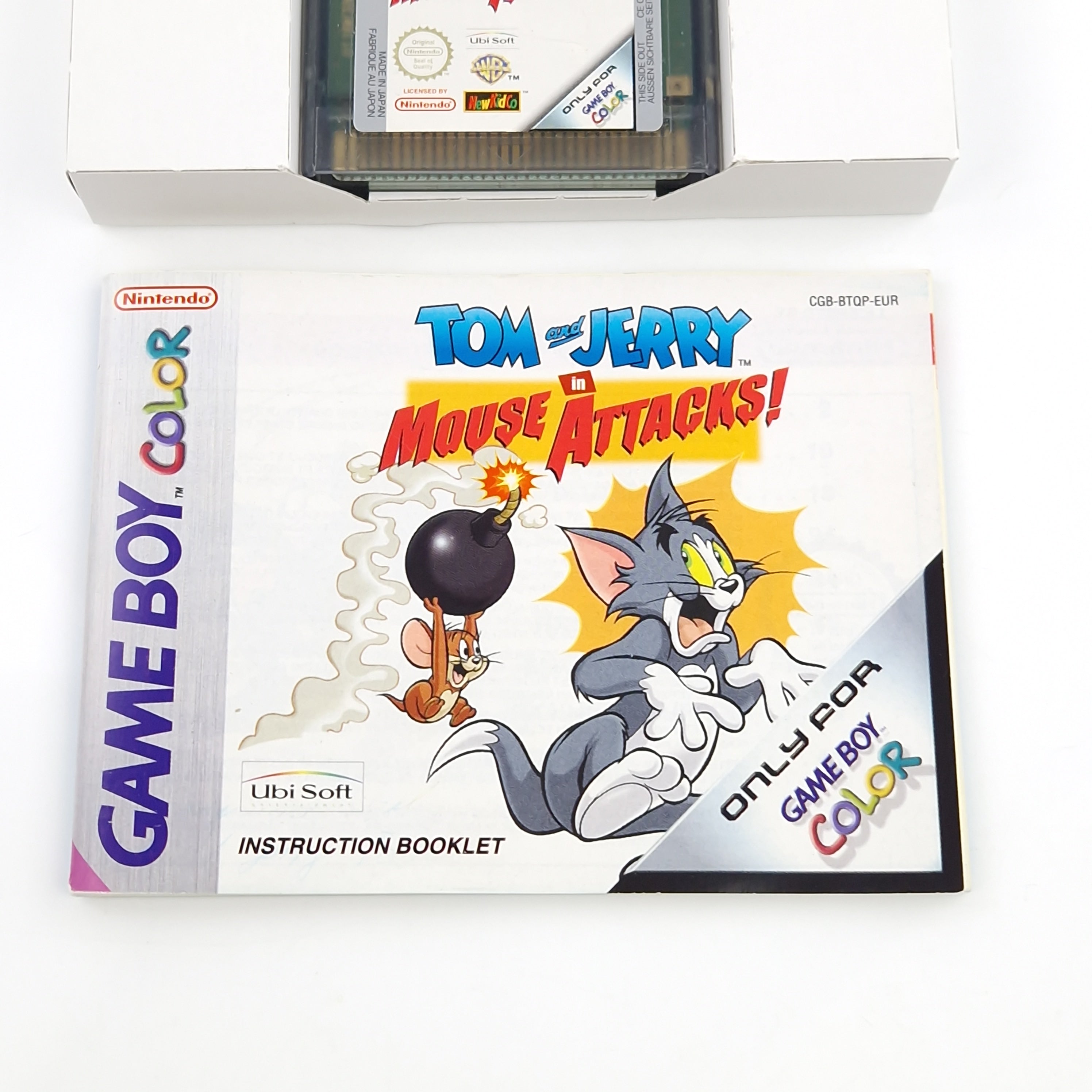 Game Boy Color Spiel – Tom and Jerry Der Mausangriff OVP PAL