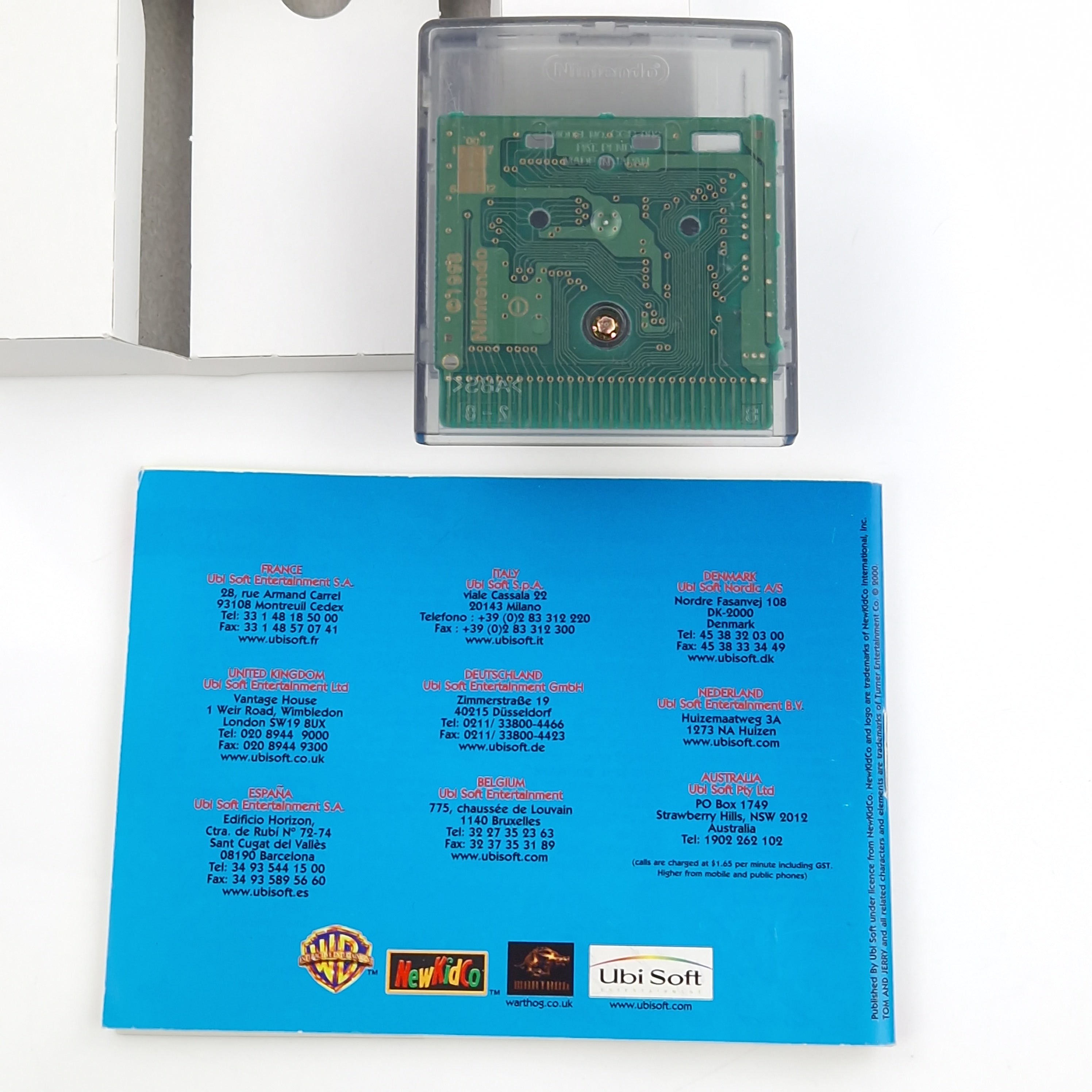 Game Boy Color Spiel – Tom and Jerry Der Mausangriff OVP PAL