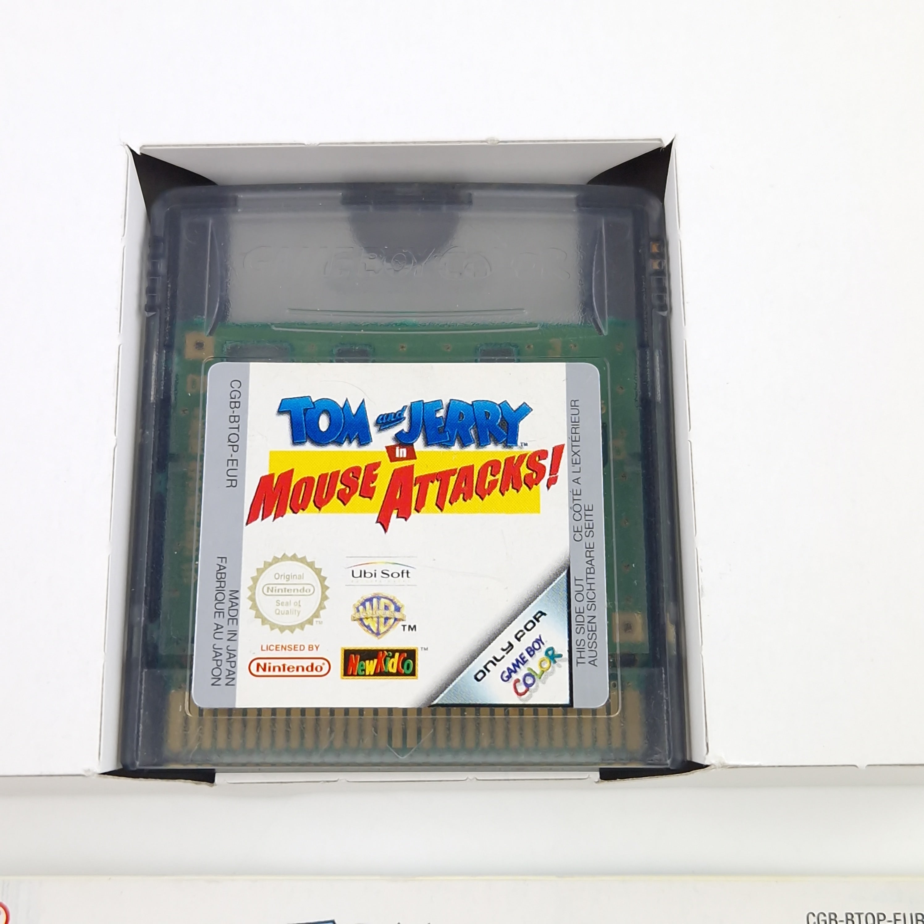 Game Boy Color Spiel – Tom and Jerry Der Mausangriff OVP PAL