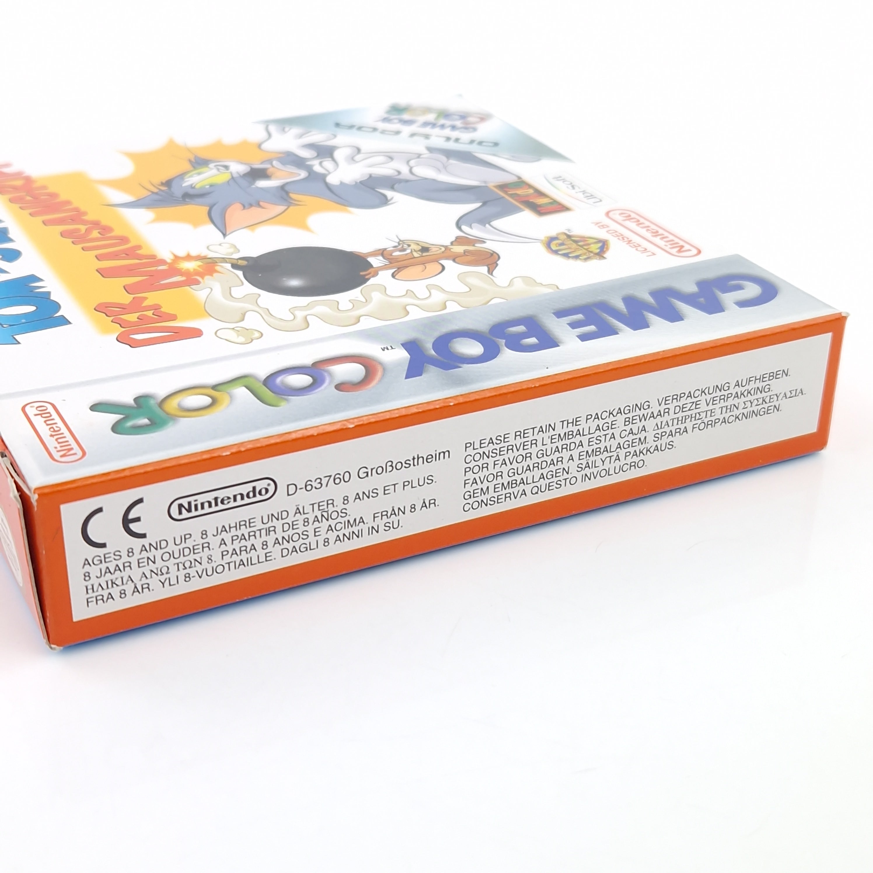 Game Boy Color Spiel – Tom and Jerry Der Mausangriff OVP PAL