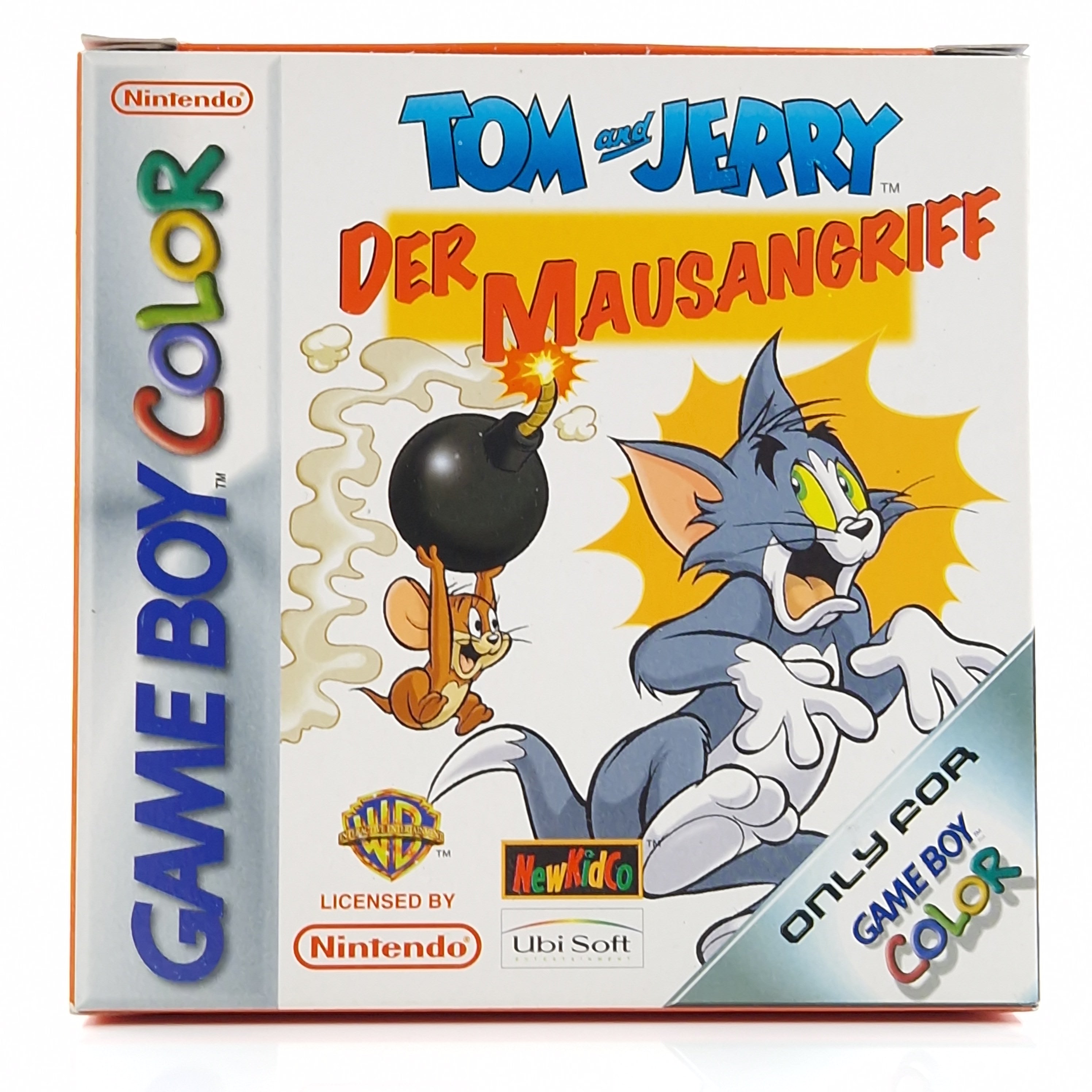 Game Boy Color Spiel – Tom and Jerry Der Mausangriff OVP PAL