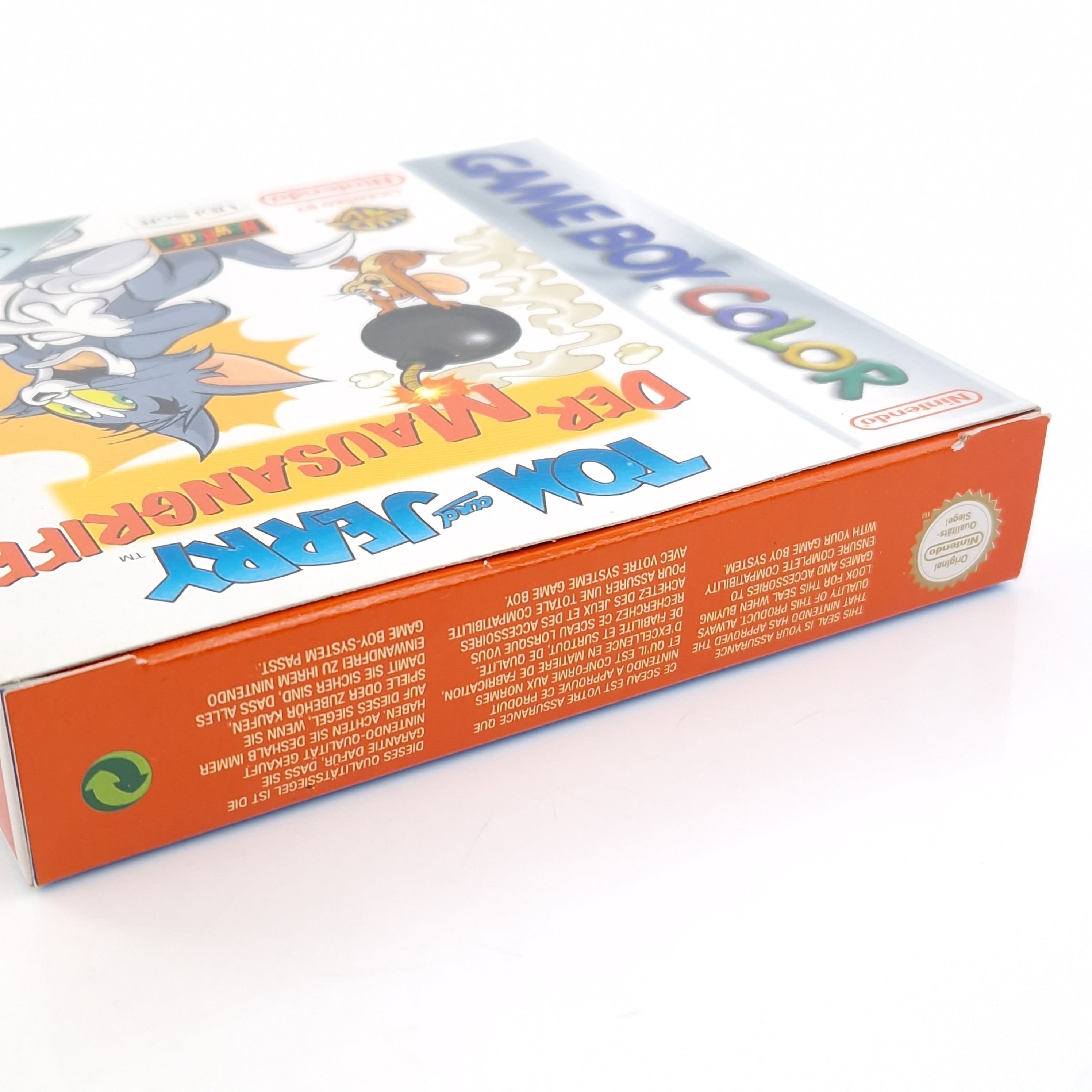 Game Boy Color Spiel – Tom and Jerry Der Mausangriff OVP PAL
