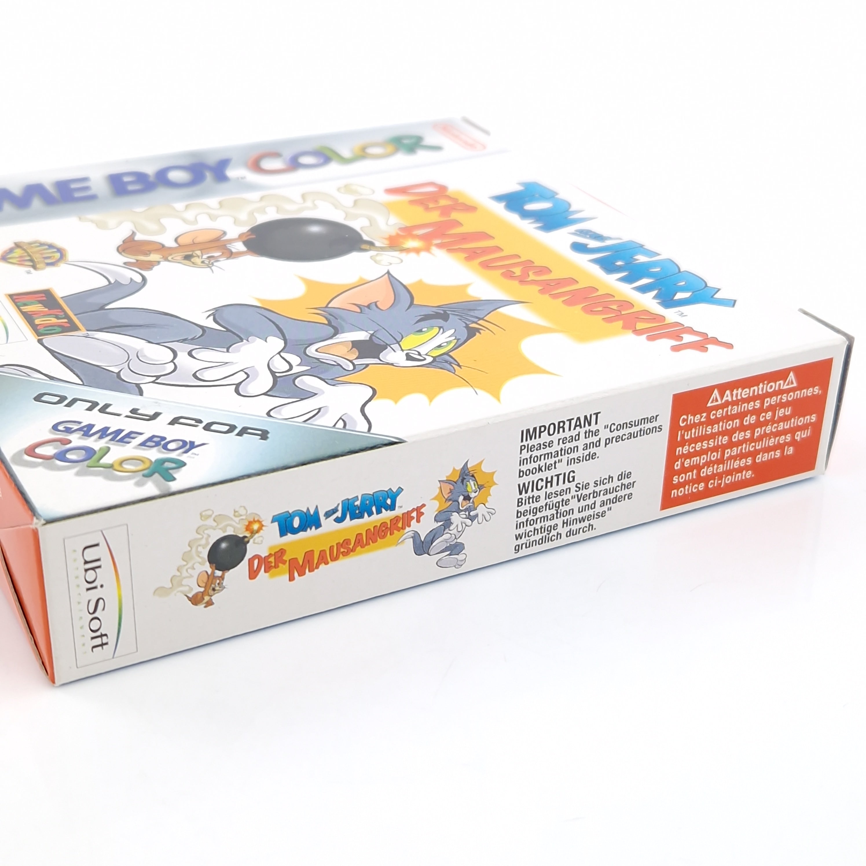Game Boy Color Spiel – Tom and Jerry Der Mausangriff OVP PAL
