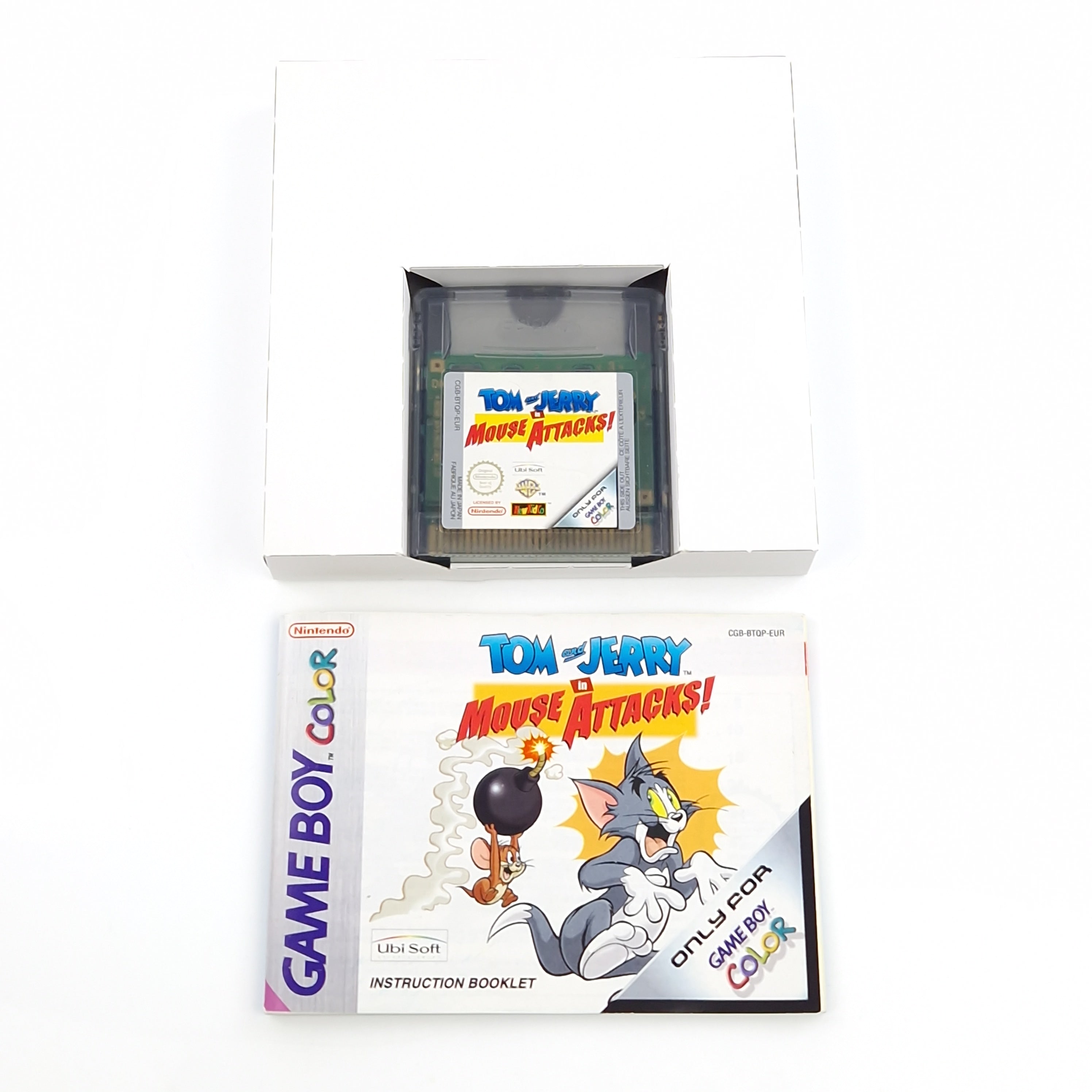 Game Boy Color Spiel – Tom and Jerry Der Mausangriff OVP PAL