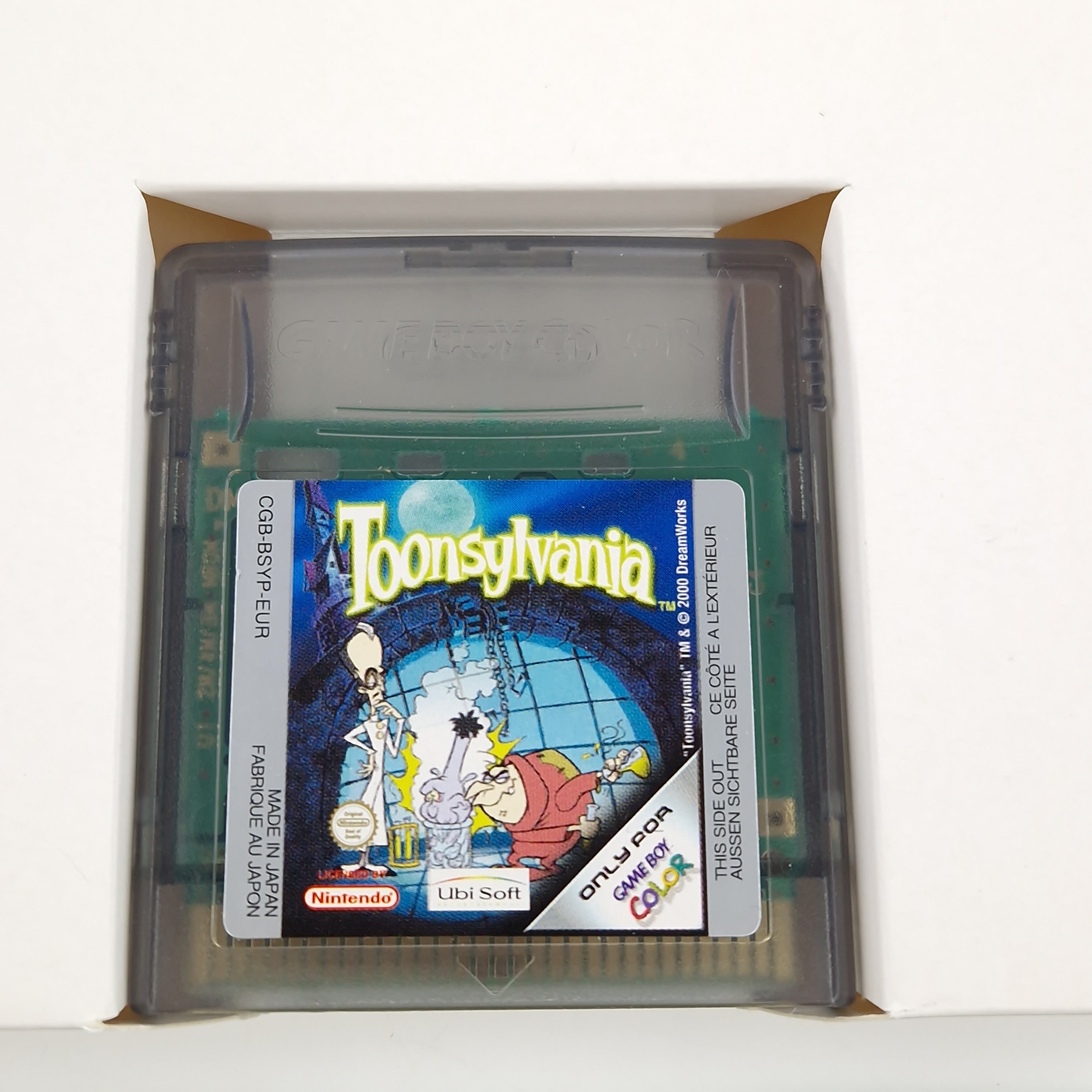 Nintendo Game Boy Color Spiel – Toonsylvania OVP PAL